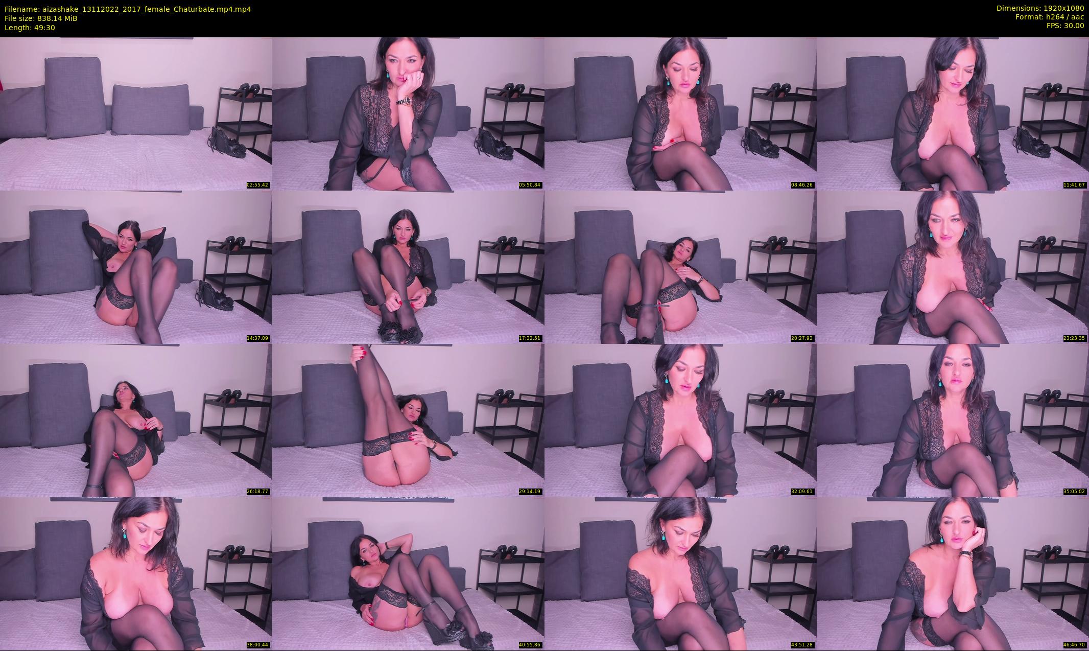 aizashake — 50 minute Chaturbate female cam show recording, 1080p, Nov 13, 2022