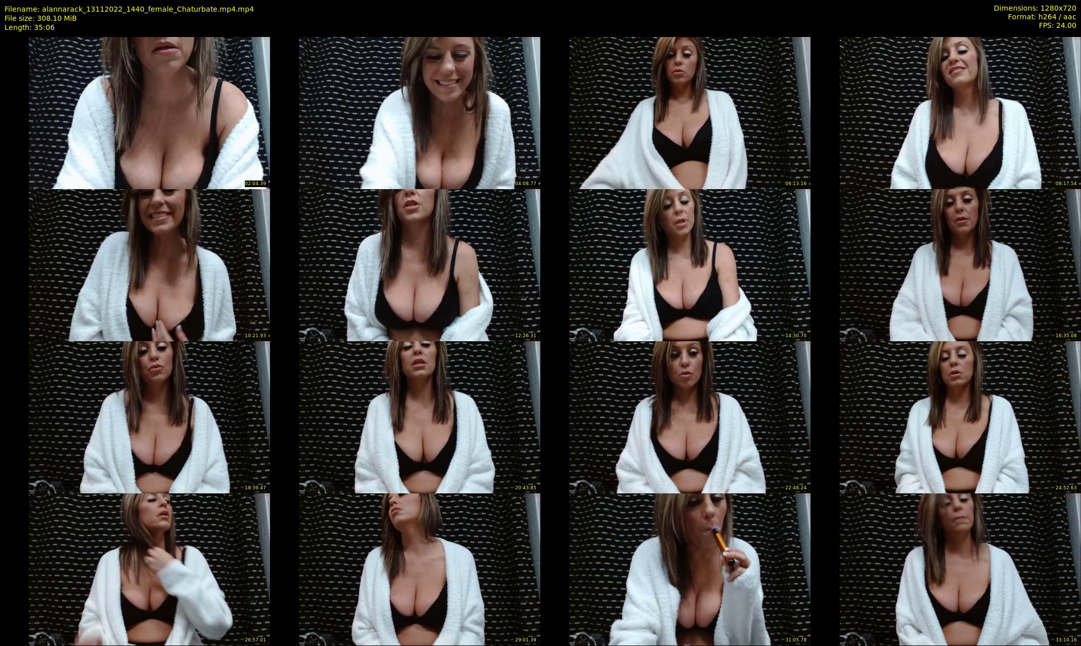 alannarack — 36 minute Chaturbate female cam show recording, 720p, Nov 13, 2022