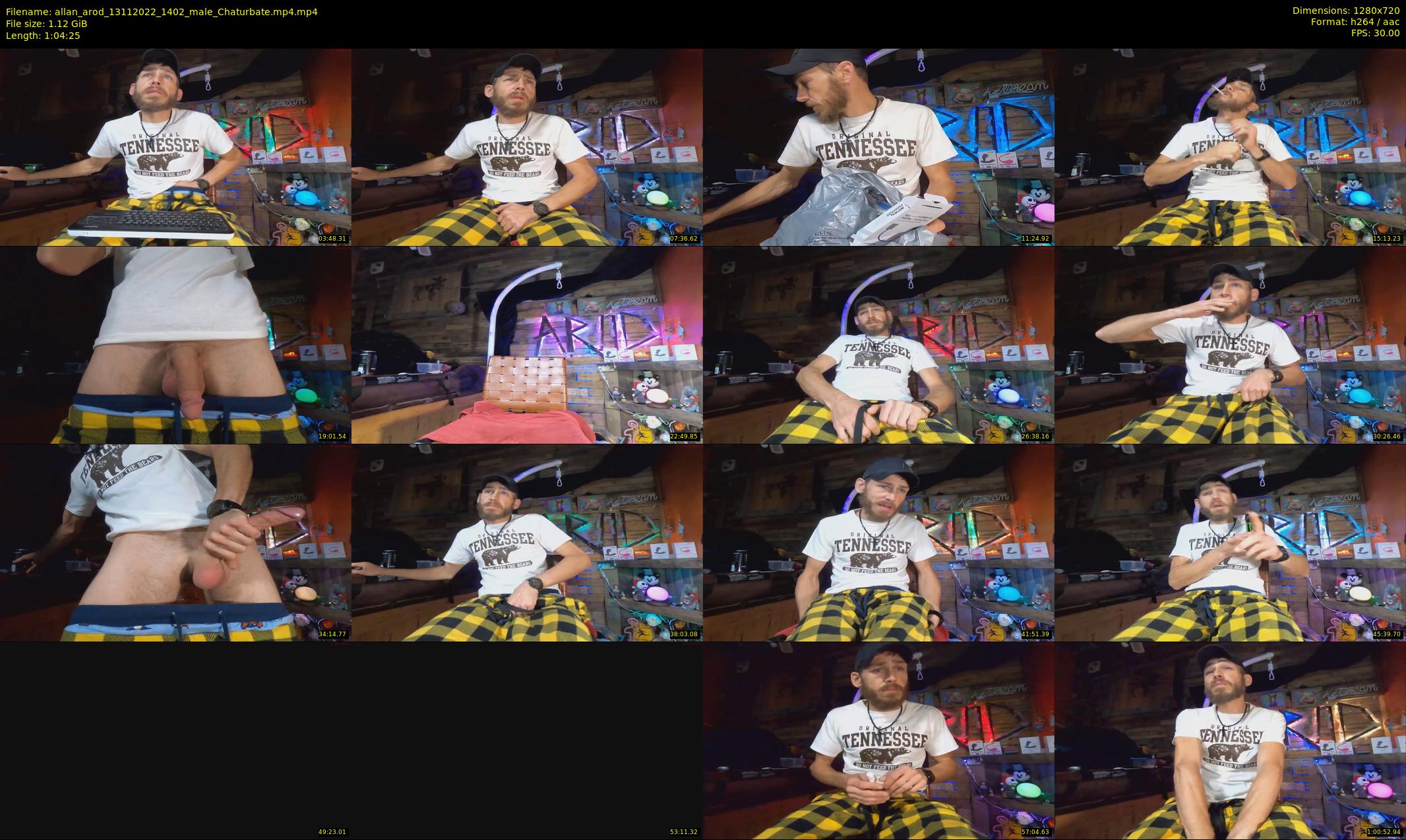 allan_arod — 65 minute Chaturbate male cam show recording, 720p, Nov 13, 2022