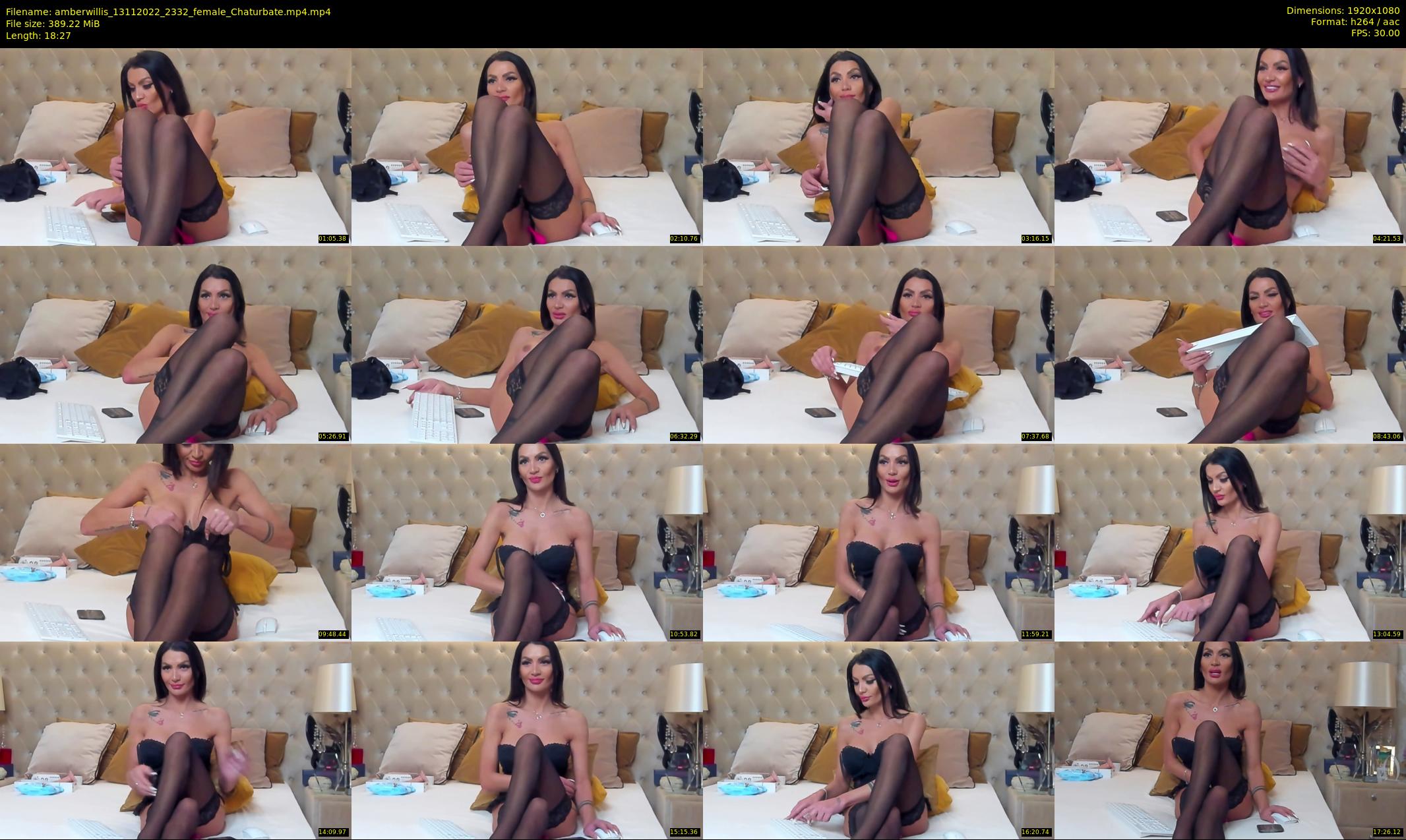 amberwillis — 19 minute Chaturbate female cam show recording, 1080p, Nov 13, 2022