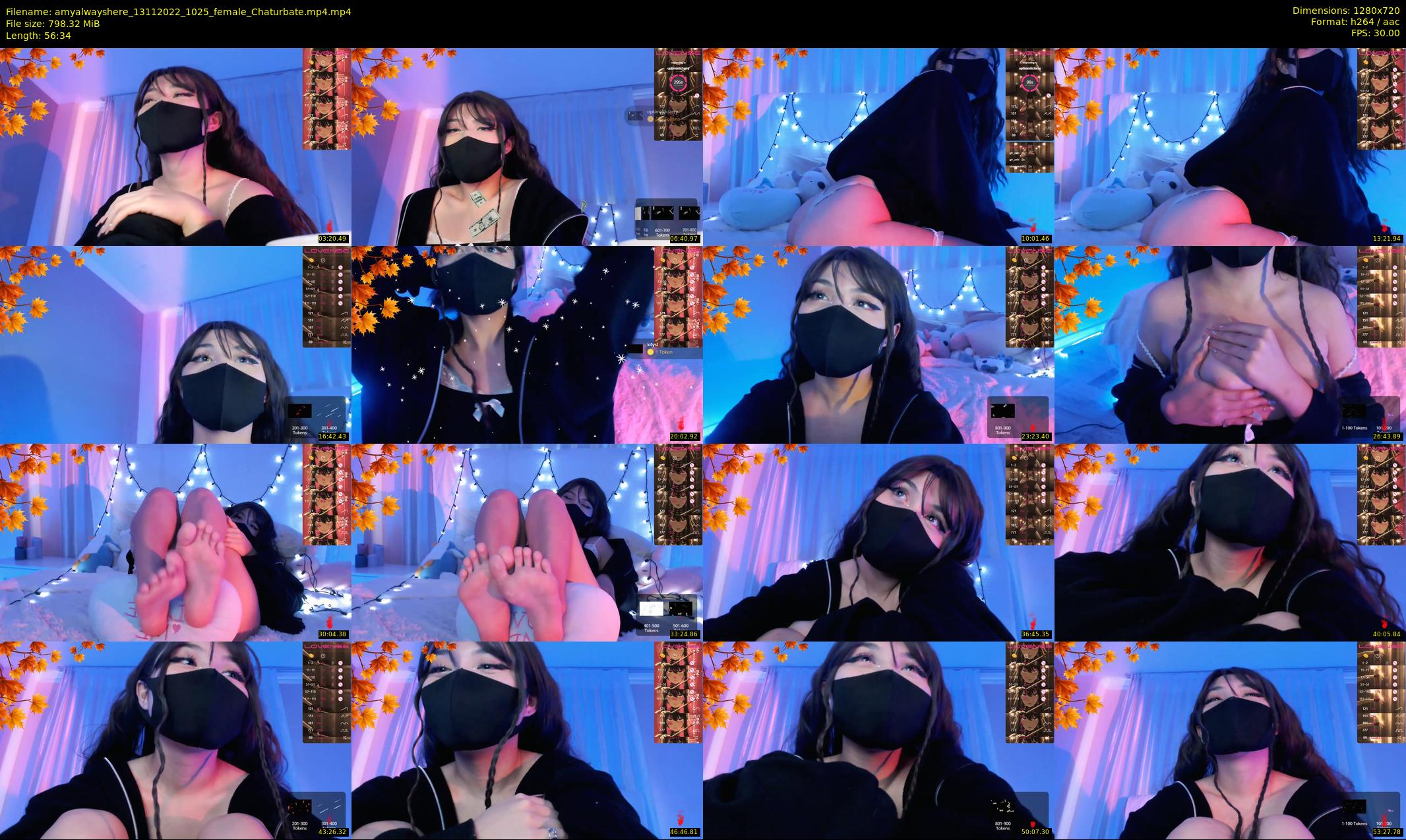 amyalwayshere — 57 minute Chaturbate female cam show recording, 720p, Nov 13, 2022