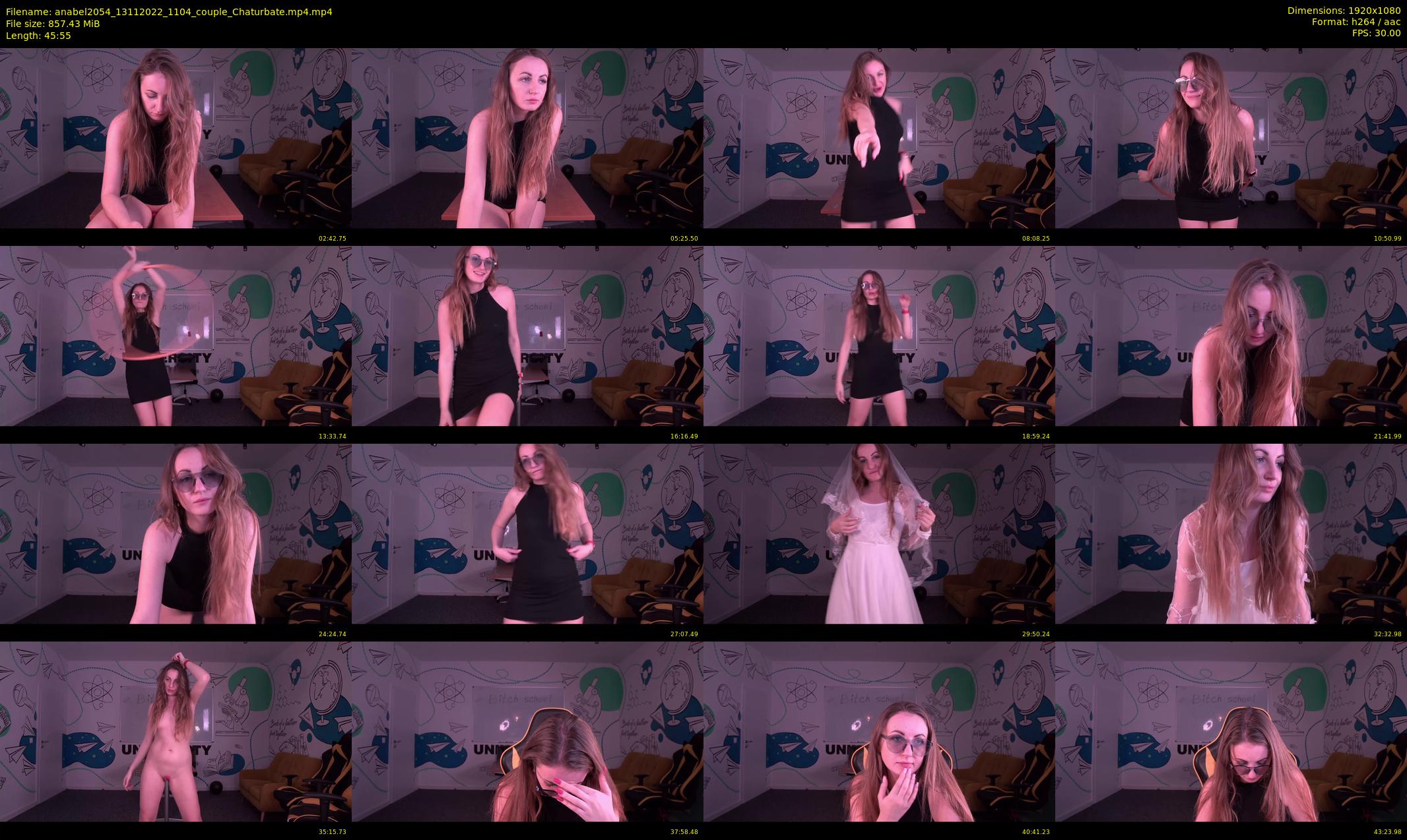 anabel2054 — 46 minute Chaturbate female cam show recording, 1080p, Nov 13, 2022