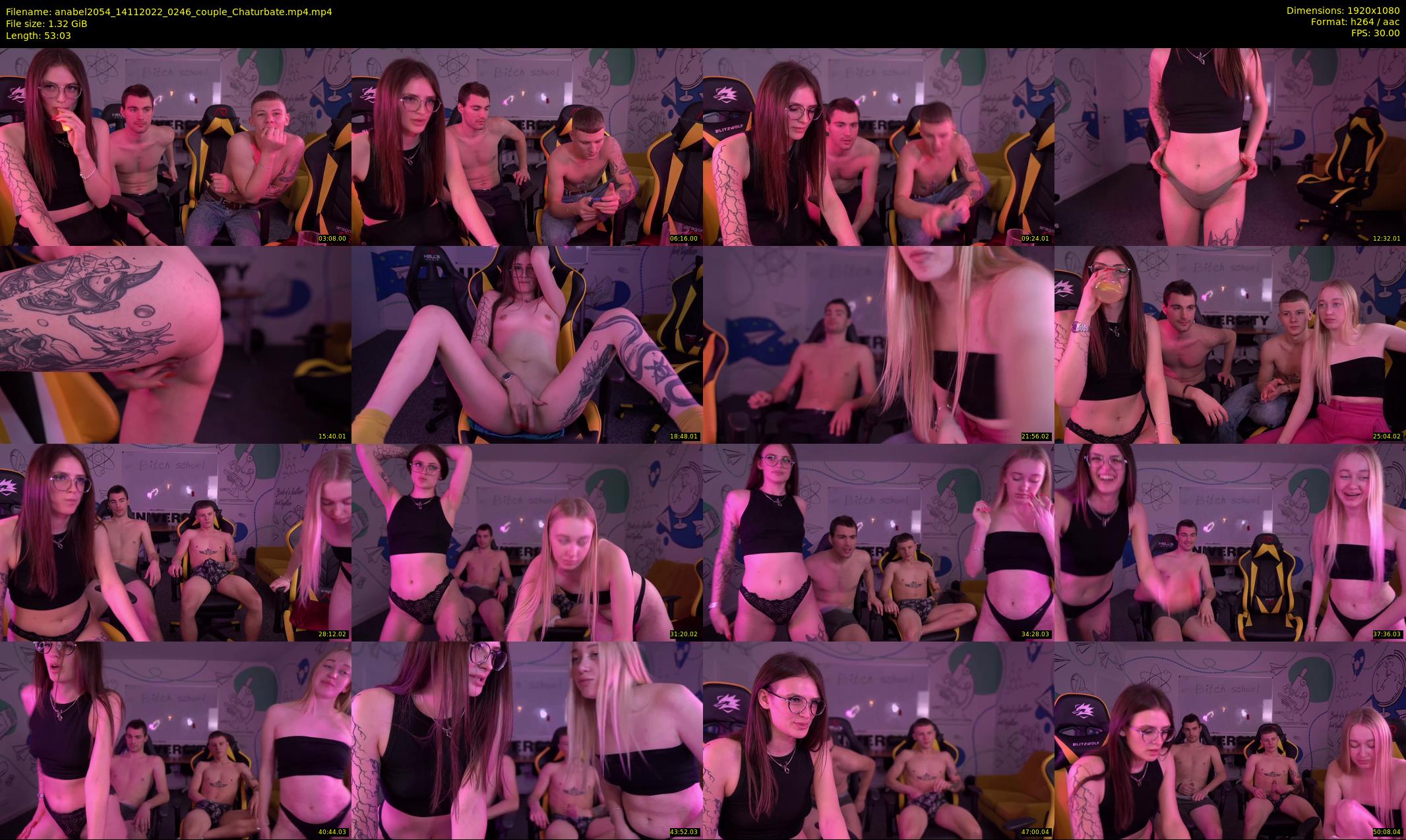 anabel2054 — 54 minute Chaturbate female cam show recording, 1080p, Nov 14, 2022
