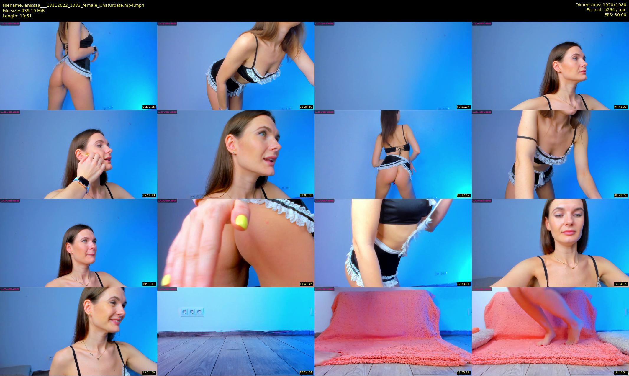 anissaa__ — 20 minute Chaturbate female cam show recording, 1080p, Nov 13, 2022