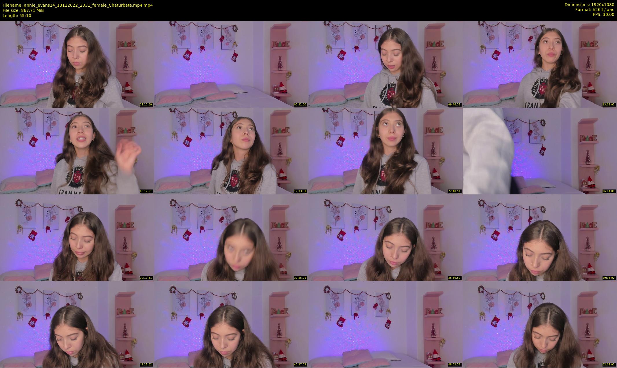annie_evans24 — 56 minute Chaturbate female cam show recording, 1080p, Nov 13, 2022