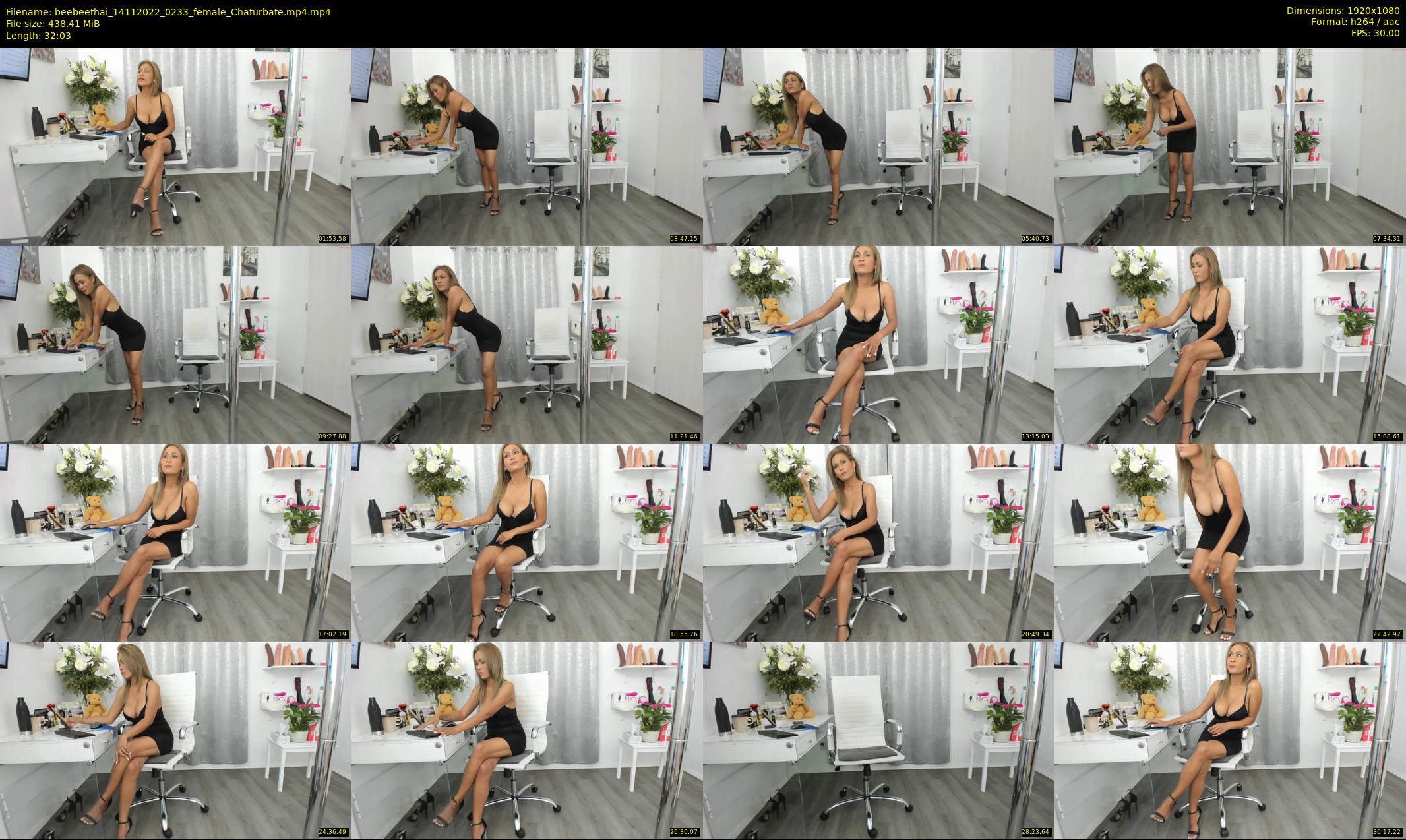 beebeethai — 33 minute Chaturbate female cam show recording, 1080p, Nov 14, 2022
