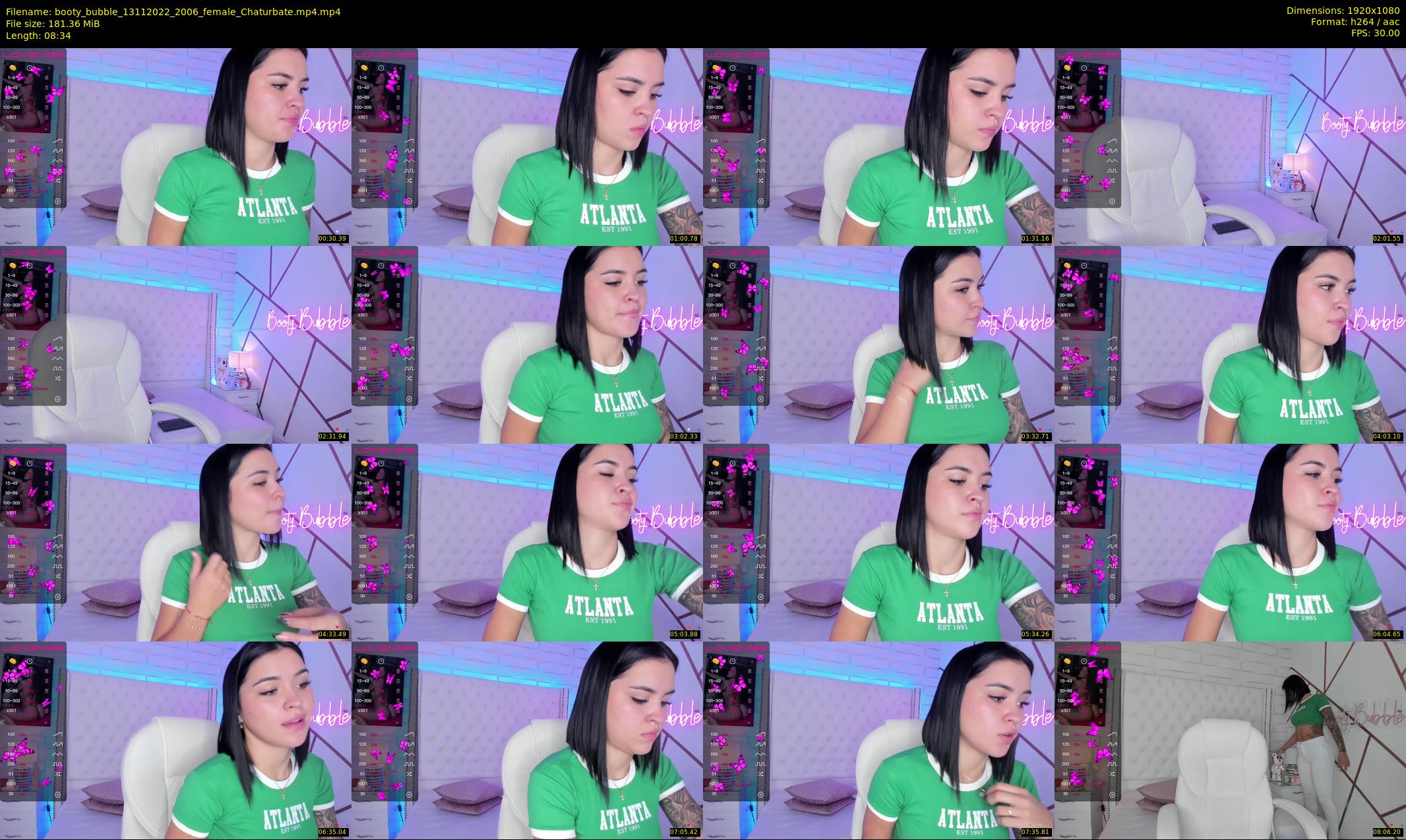 booty_bubble — 9 minute Chaturbate female cam show recording, 1080p, Nov 13, 2022