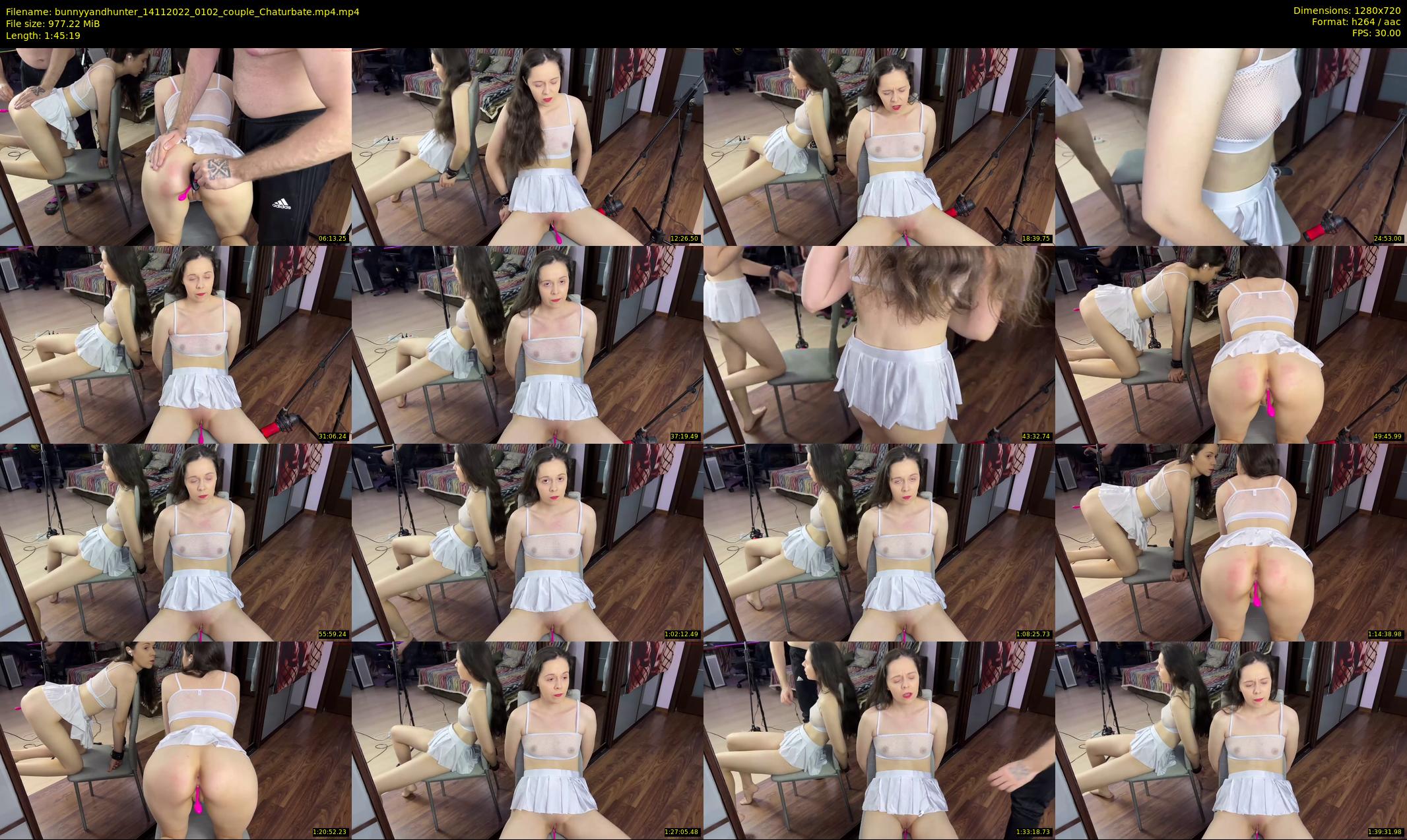 bunnyyandhunter — 106 minute Chaturbate couple cam show recording, 720p, Nov 14, 2022