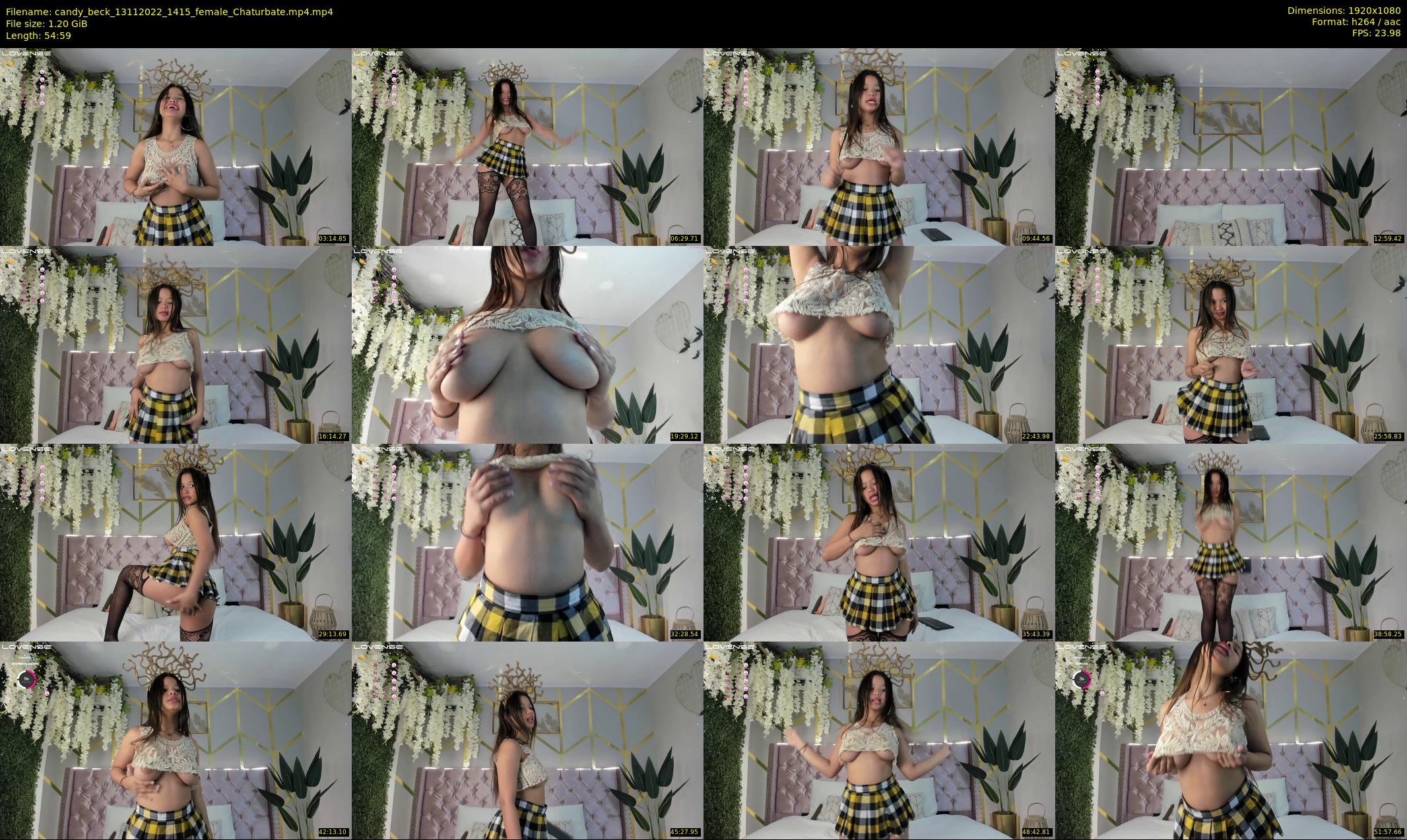 candy_beck — 55 minute Chaturbate female cam show recording, 1080p, Nov 13, 2022