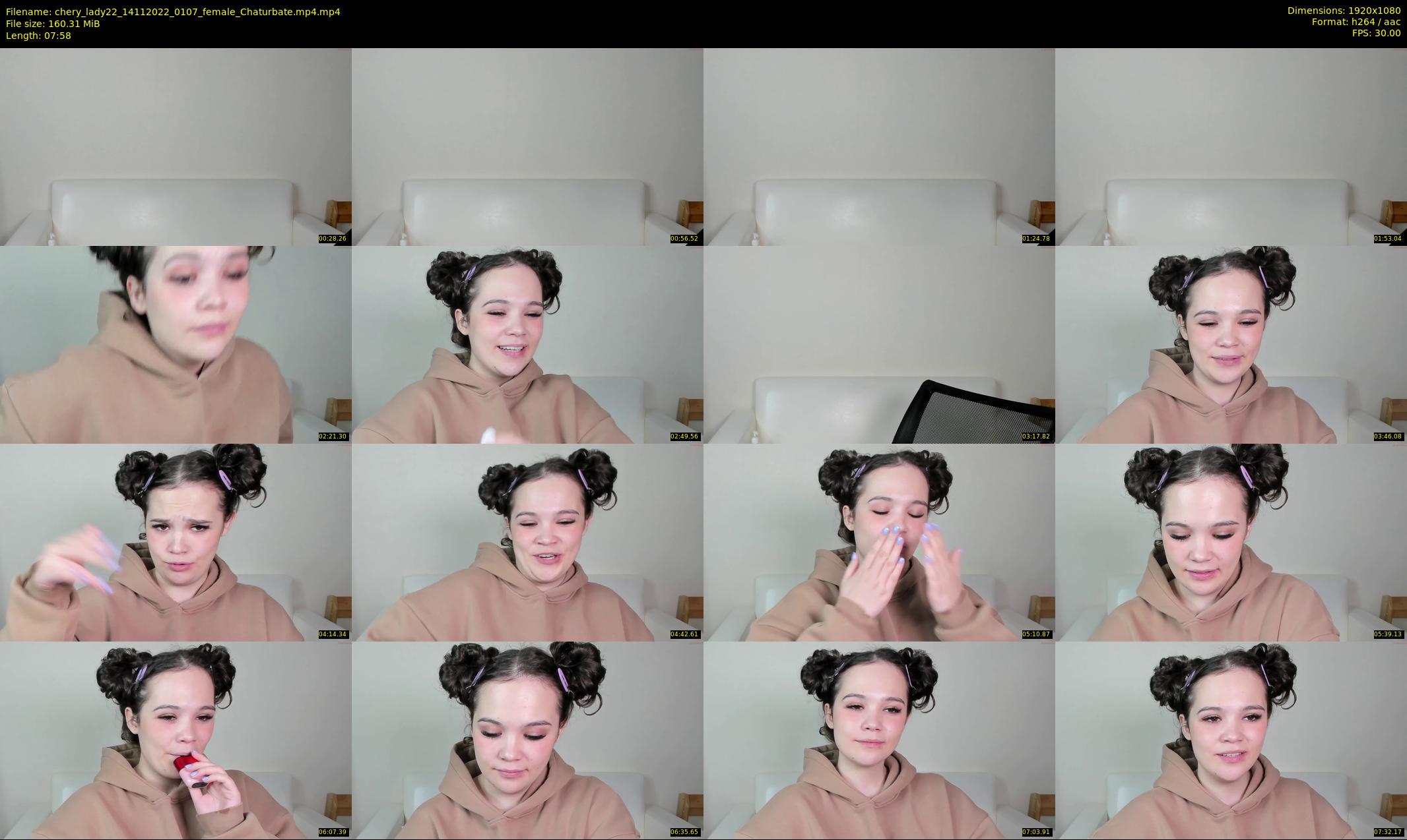 chery_lady22 — 8 minute Chaturbate female cam show recording, 1080p, Nov 14, 2022