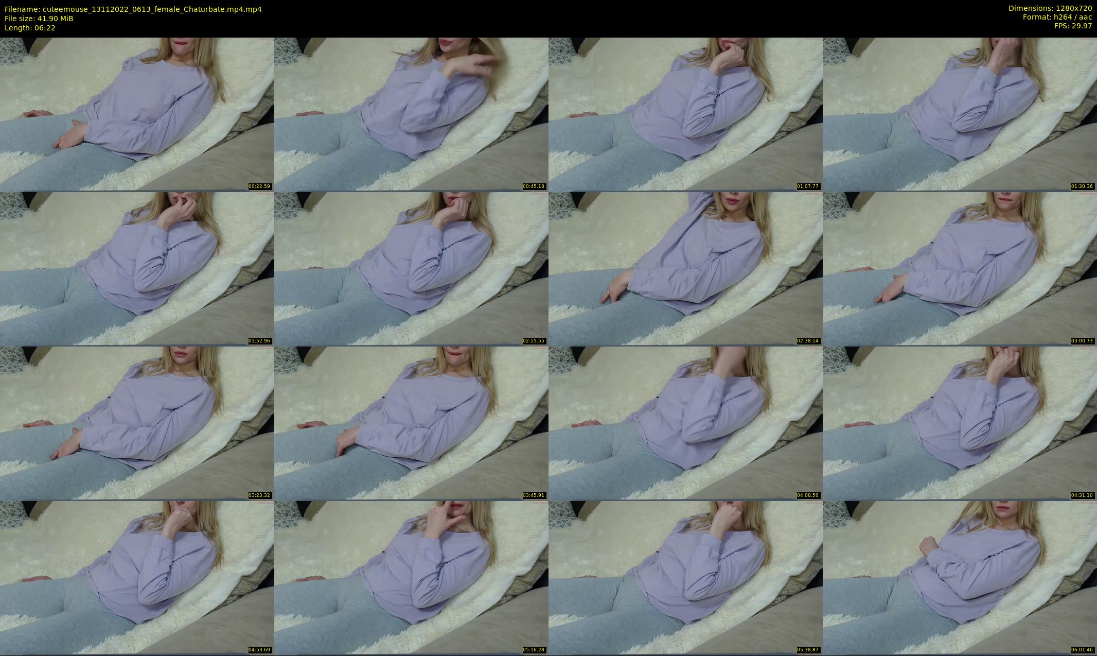 cuteemouse — 7 minute Chaturbate female cam show recording, 720p, Nov 13, 2022