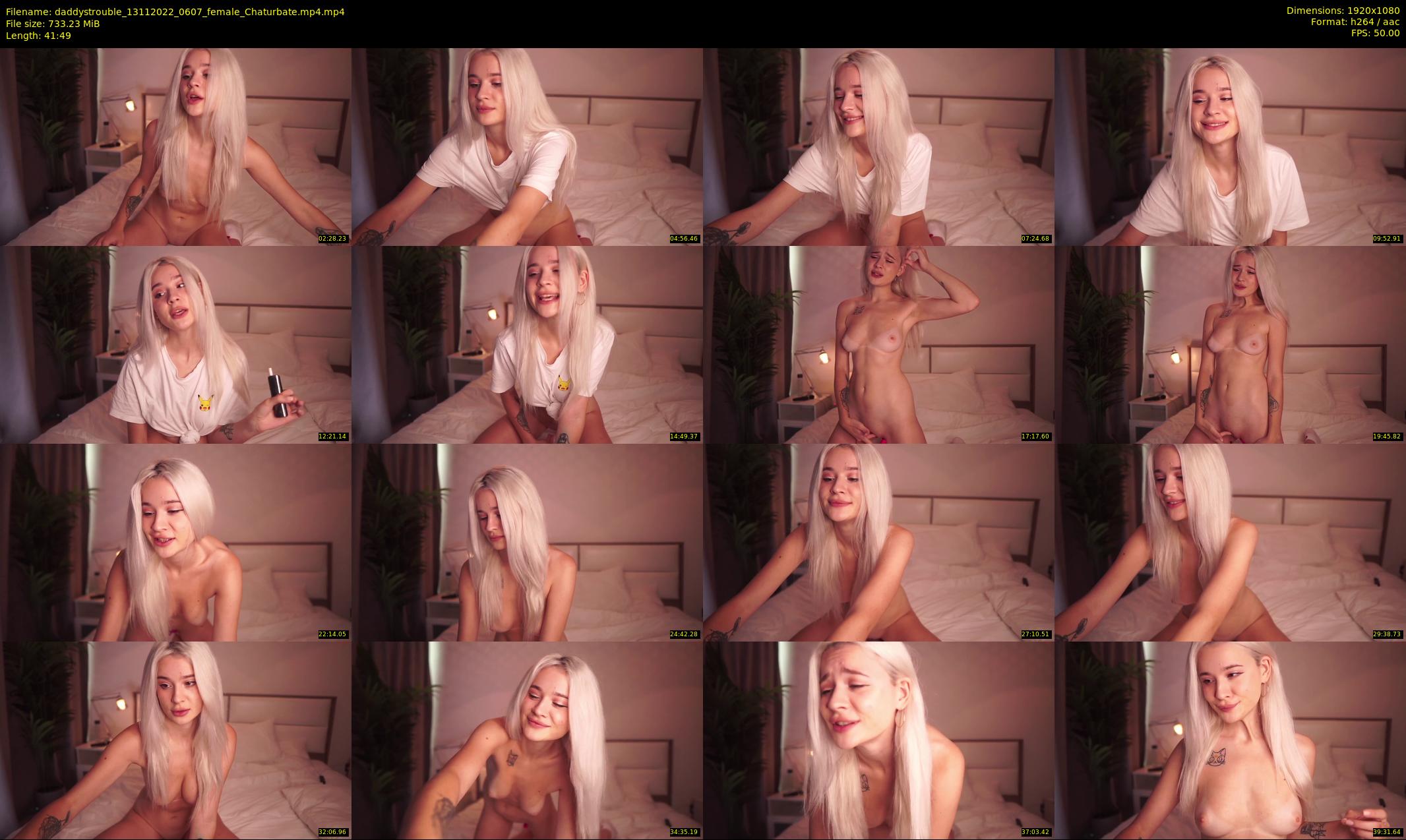 daddystrouble — 42 minute Chaturbate female cam show recording, 1080p, Nov 13, 2022