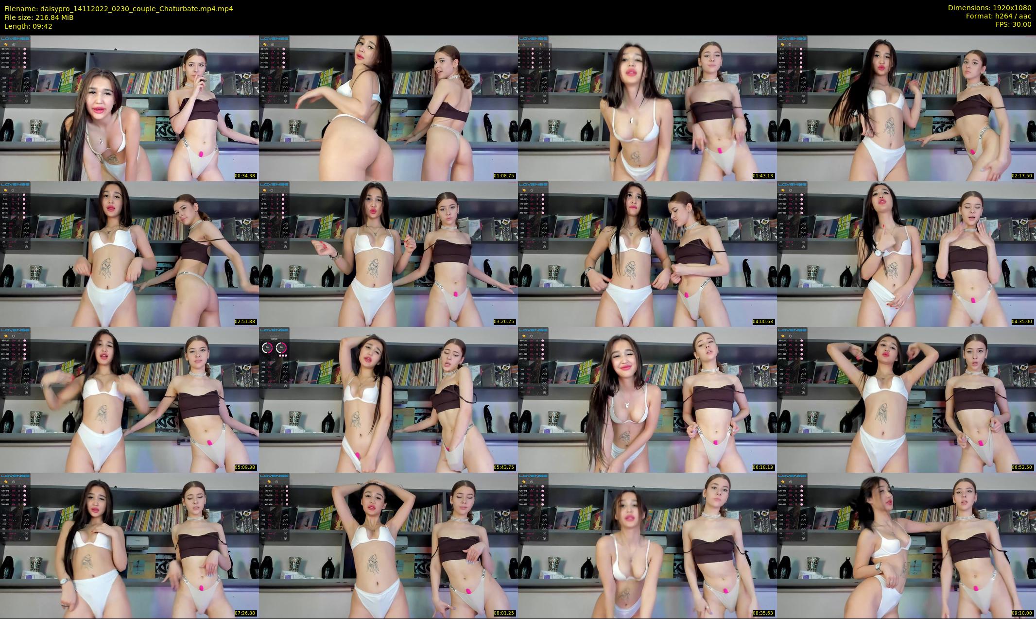 daisypro — 10 minute Chaturbate couple cam show recording, 1080p, Nov 14, 2022