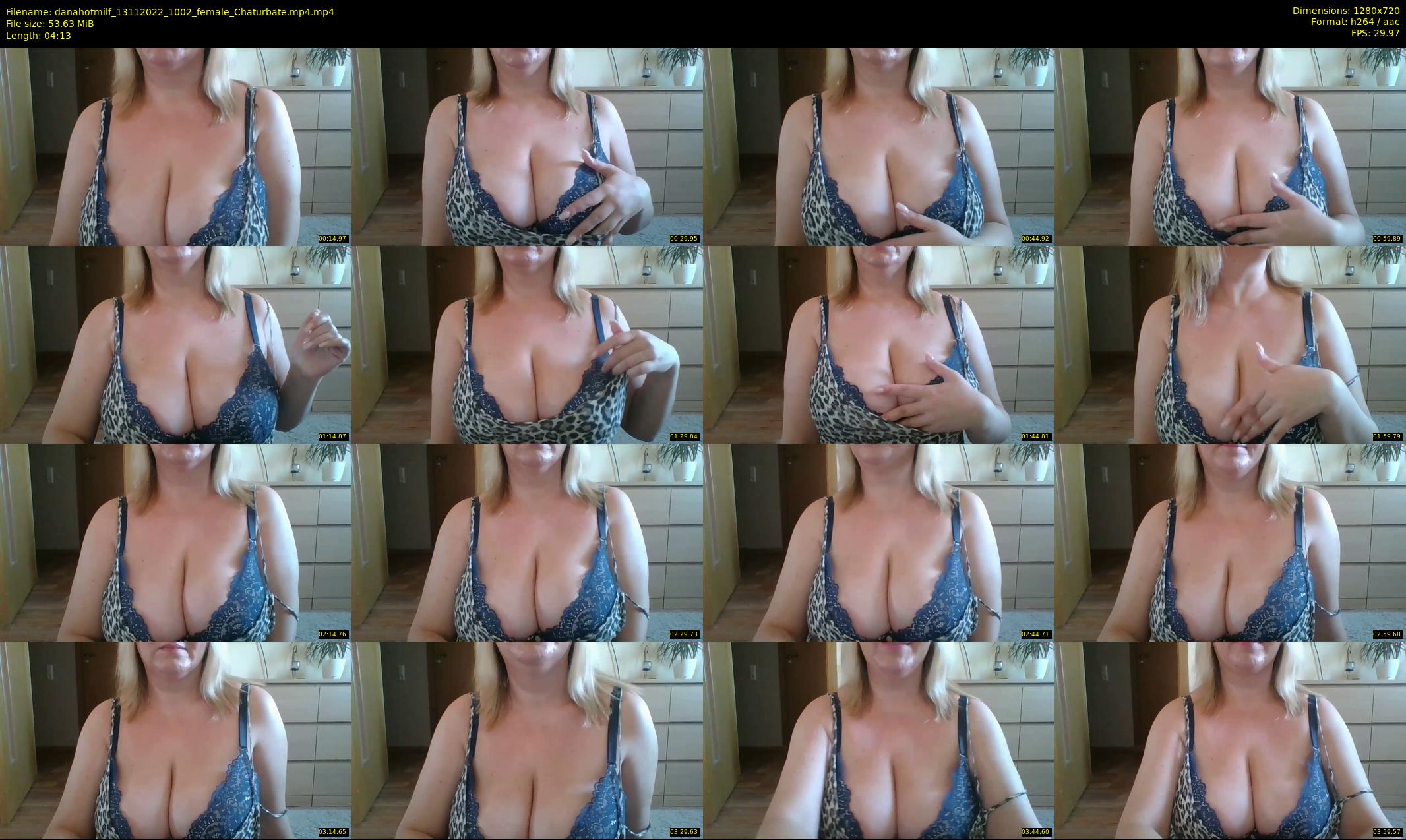danahotmilf — 5 minute Chaturbate female cam show recording, 720p, Nov 13, 2022
