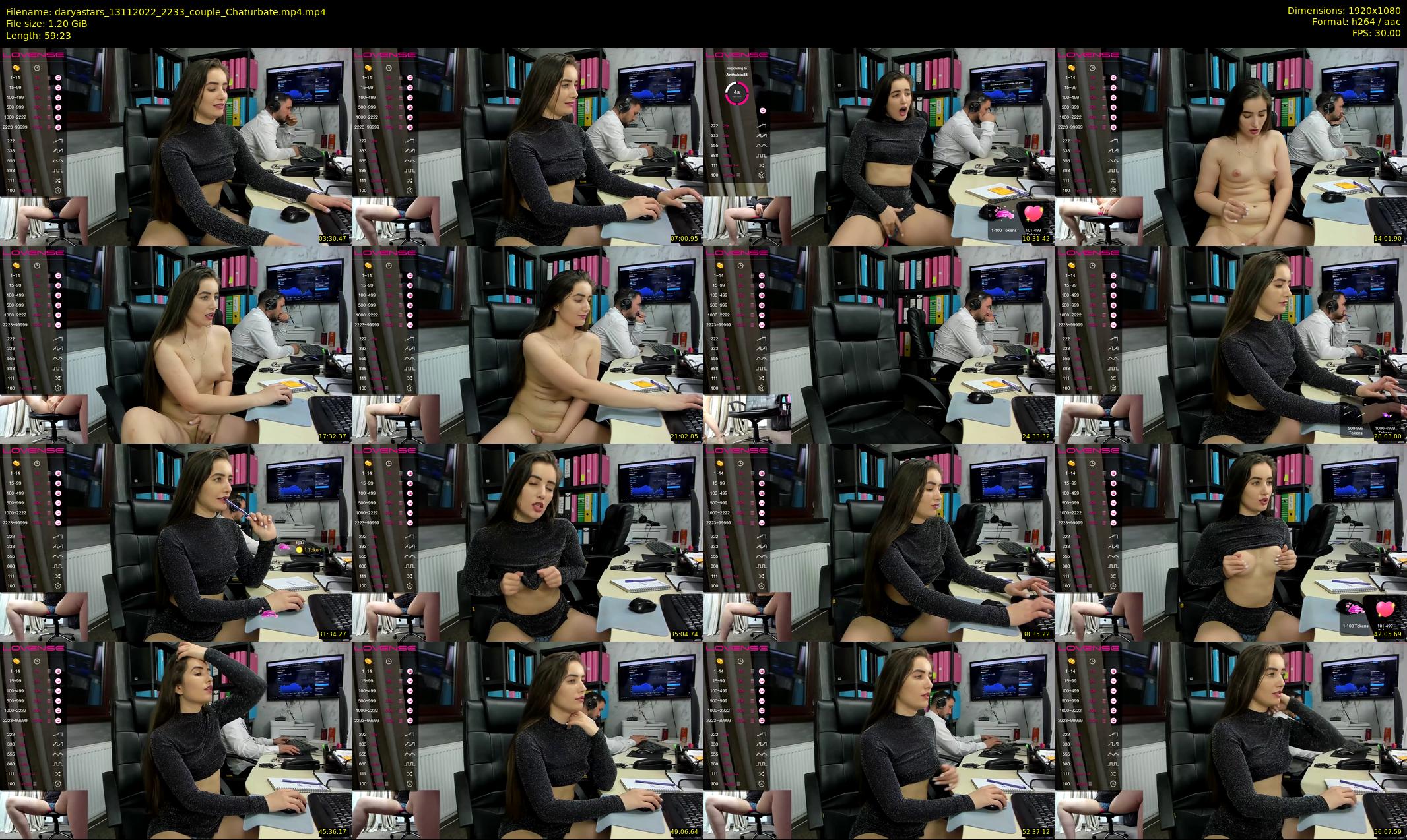 daryastars — 60 minute Chaturbate couple cam show recording, 1080p, Nov 13, 2022