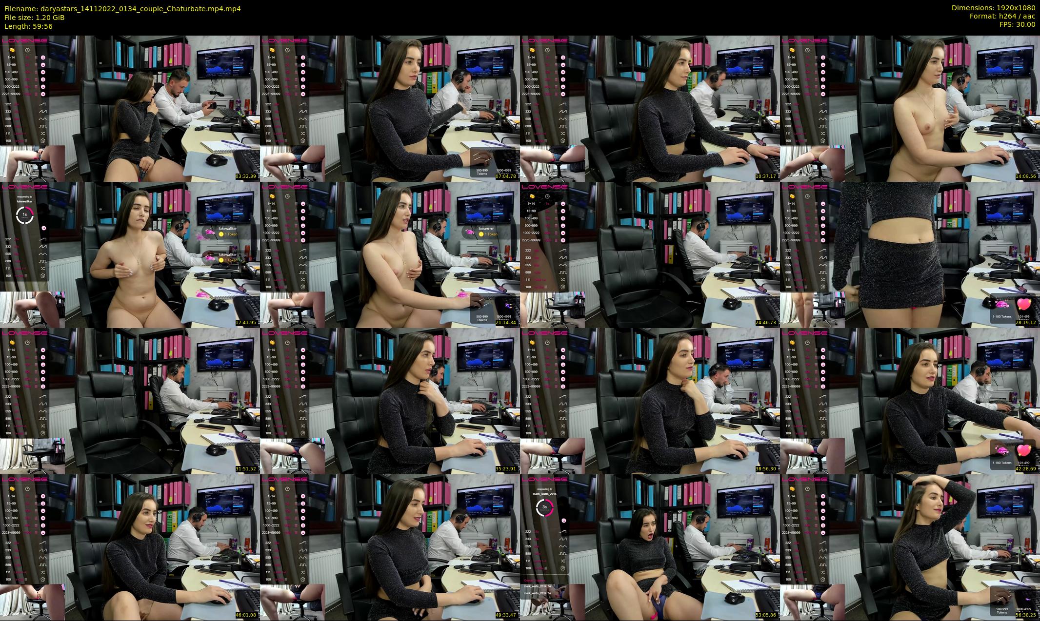 daryastars — 60 minute Chaturbate couple cam show recording, 1080p, Nov 14, 2022