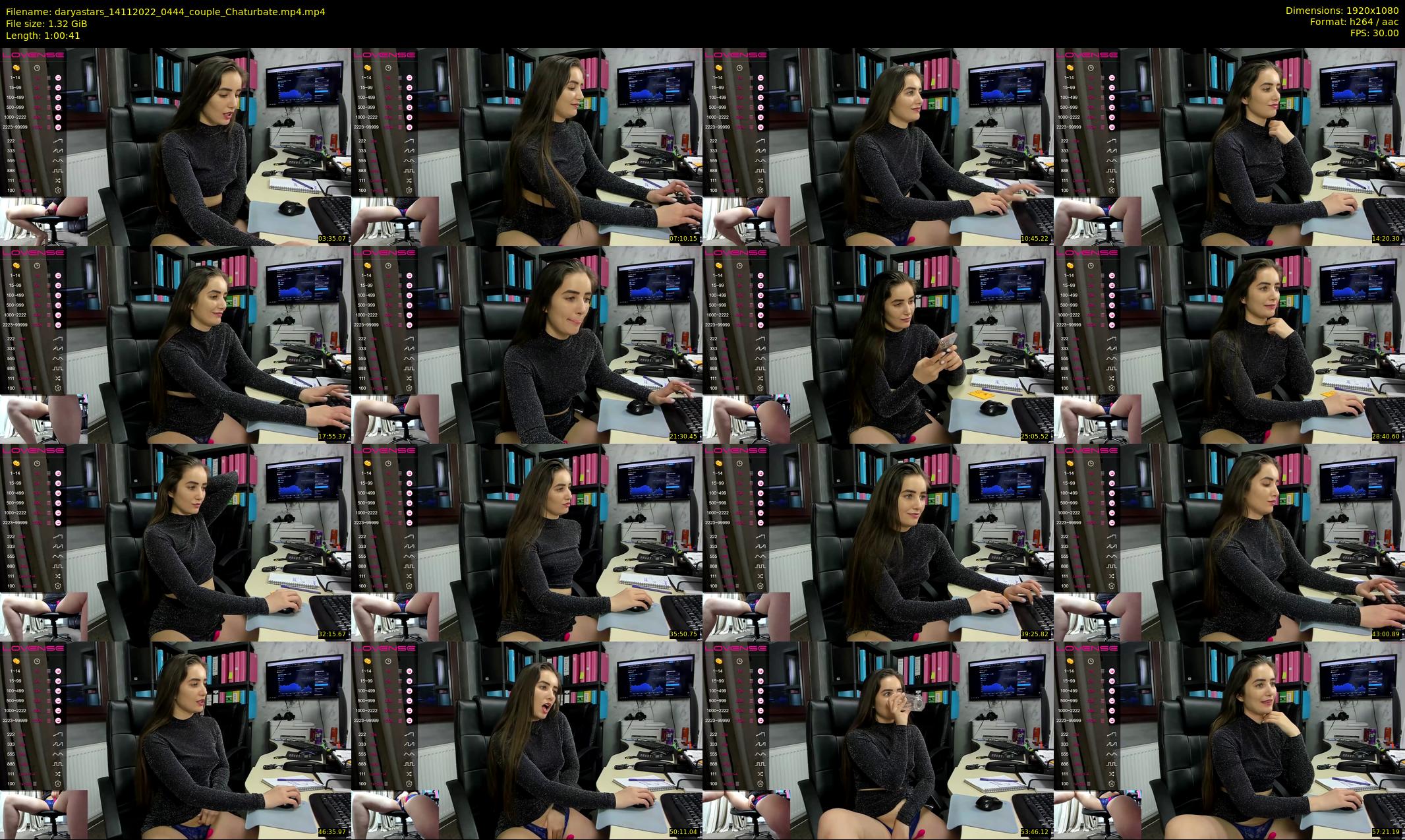 daryastars — 61 minute Chaturbate couple cam show recording, 1080p, Nov 14, 2022