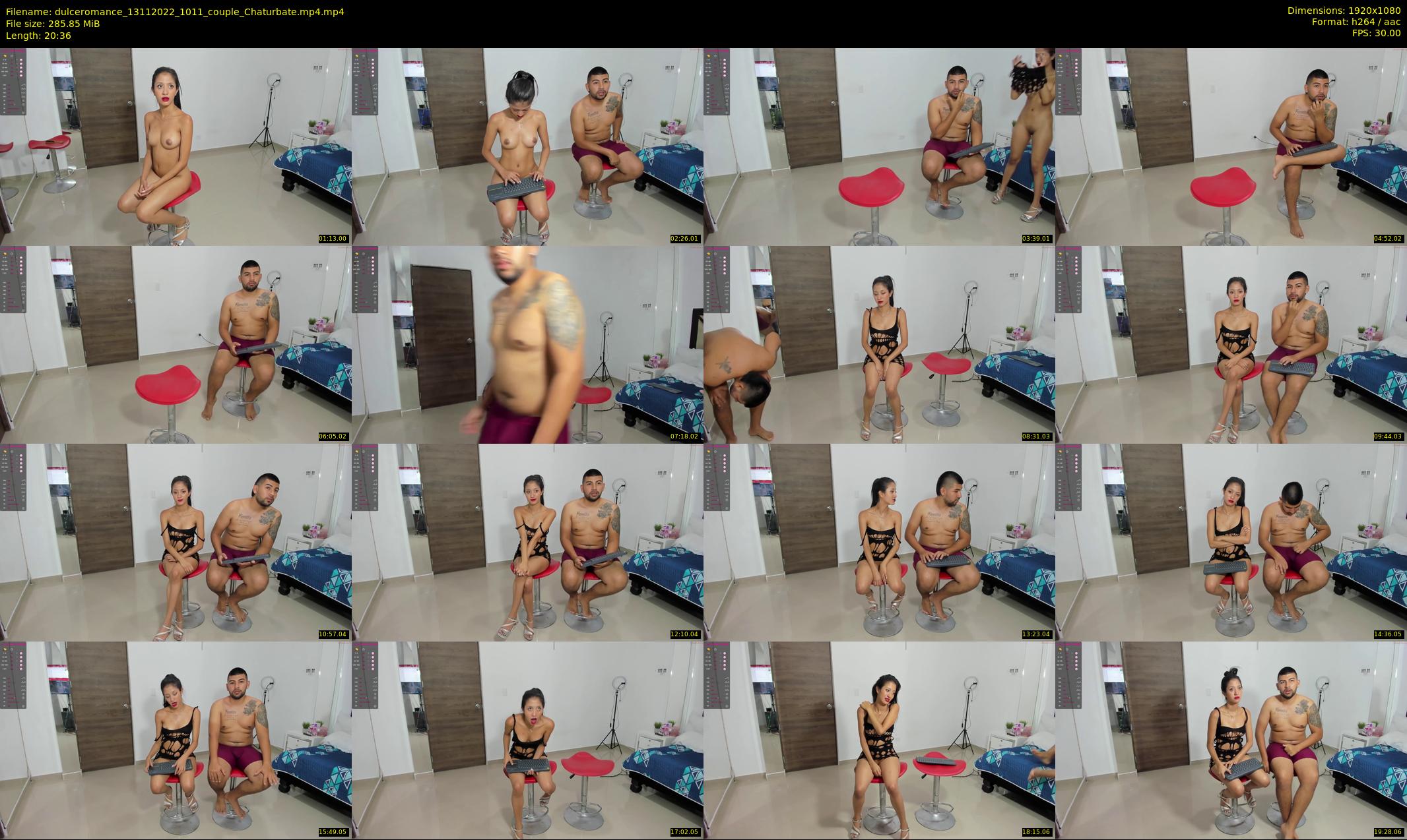 dulceromance — 21 minute Chaturbate couple cam show recording, 1080p, Nov 13, 2022
