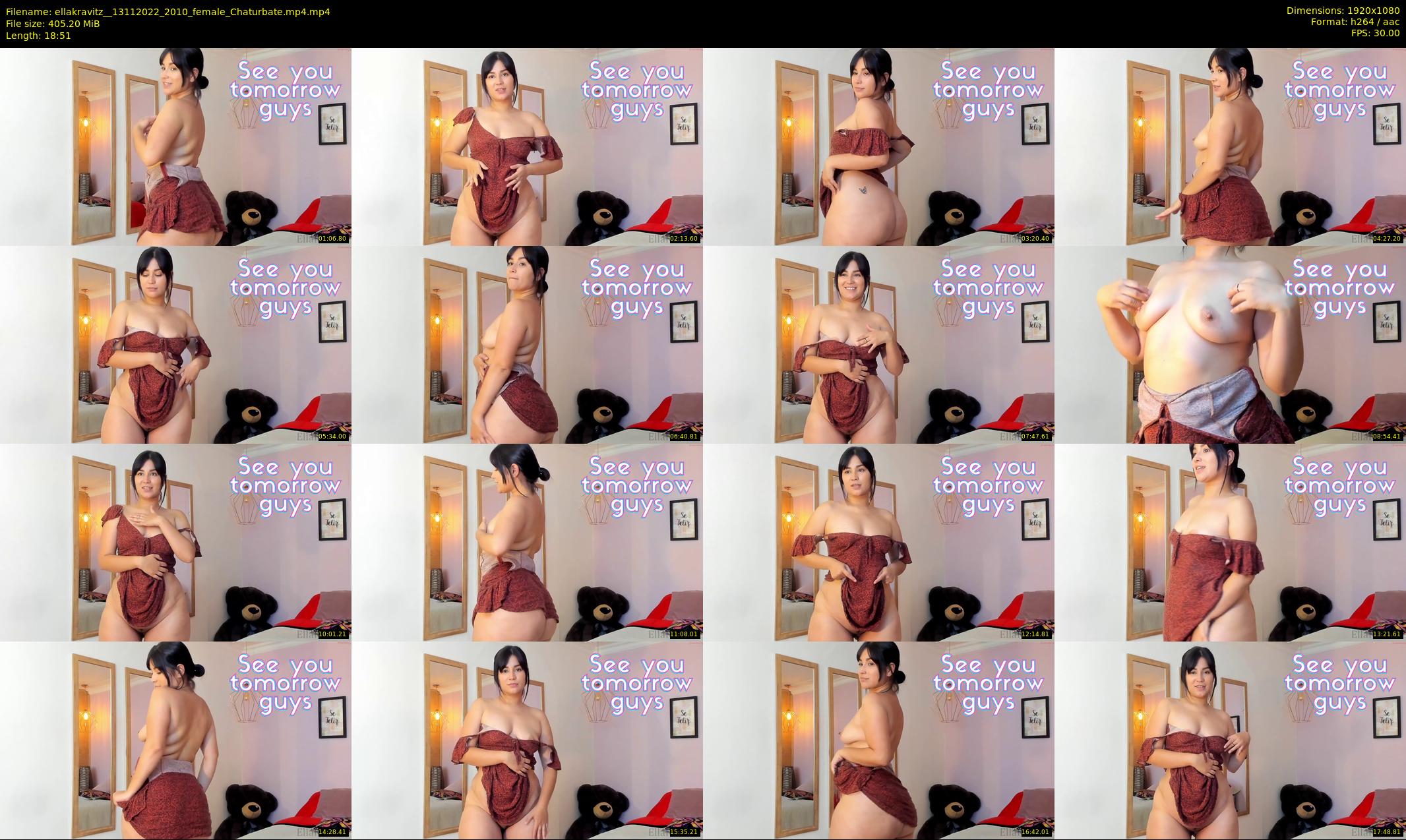 ellakravitz_ — 19 minute Chaturbate female cam show recording, 1080p, Nov 13, 2022