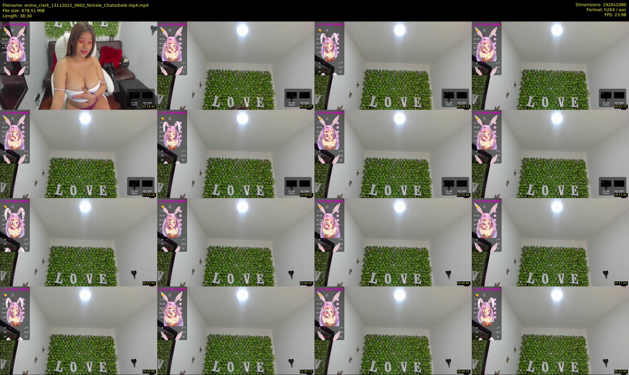 enma_clark — 39 minute Chaturbate female cam show recording, 1080p, Nov 13, 2022