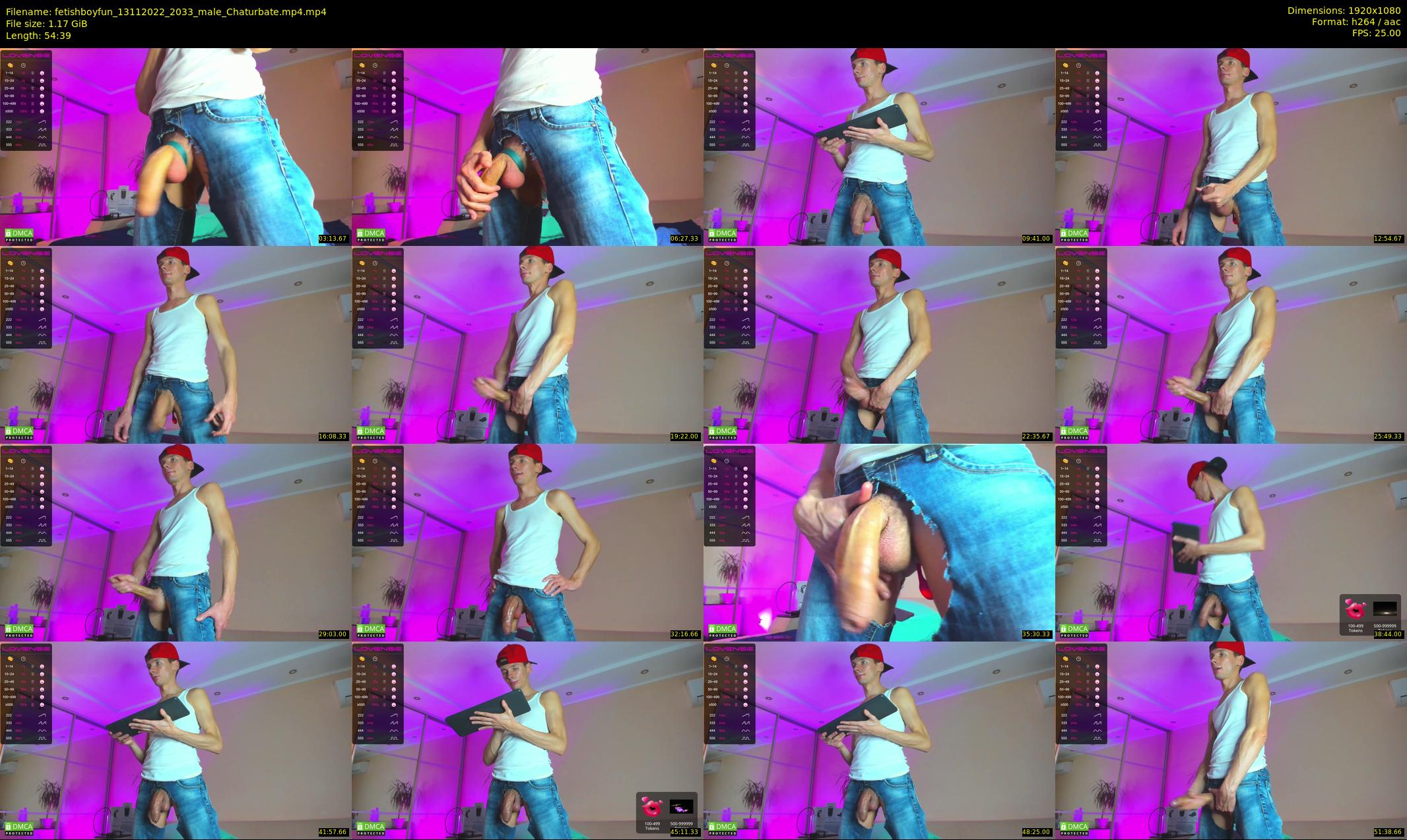 fetishboyfun — 55 minute Chaturbate male cam show recording, 1080p, Nov 13, 2022