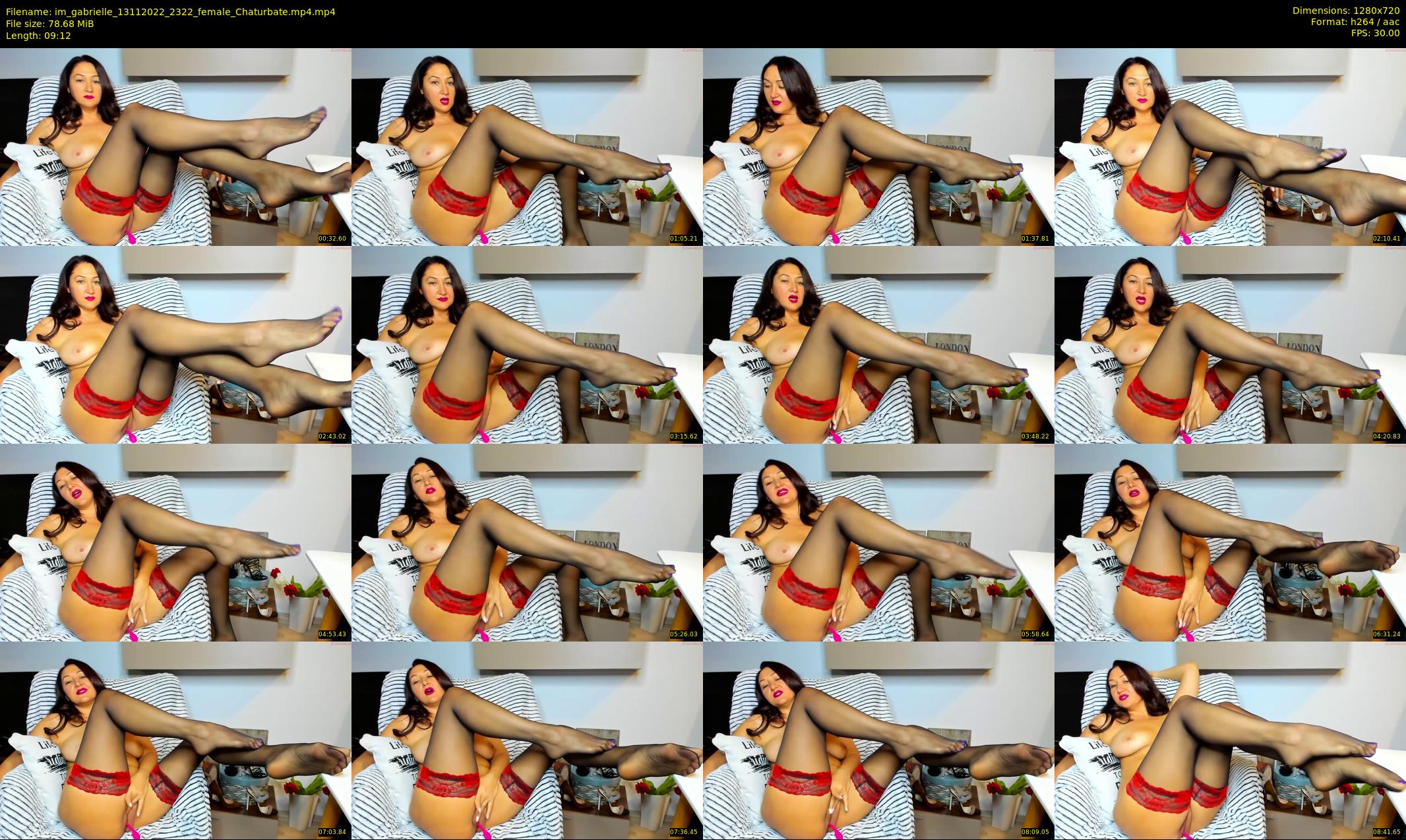im_gabrielle — 10 minute Chaturbate female cam show recording, 720p, Nov 13, 2022