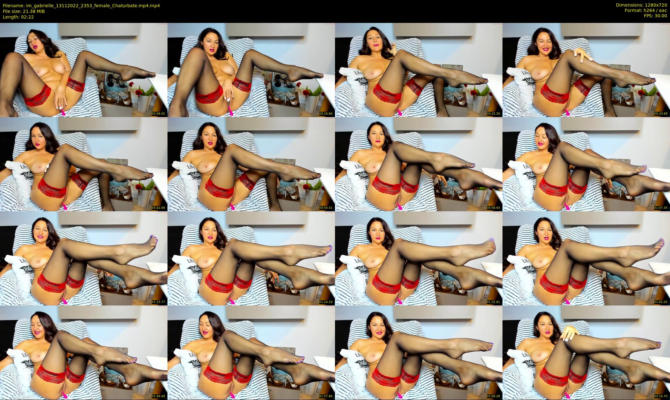 im_gabrielle — 3 minute Chaturbate female cam show recording, 720p, Nov 13, 2022