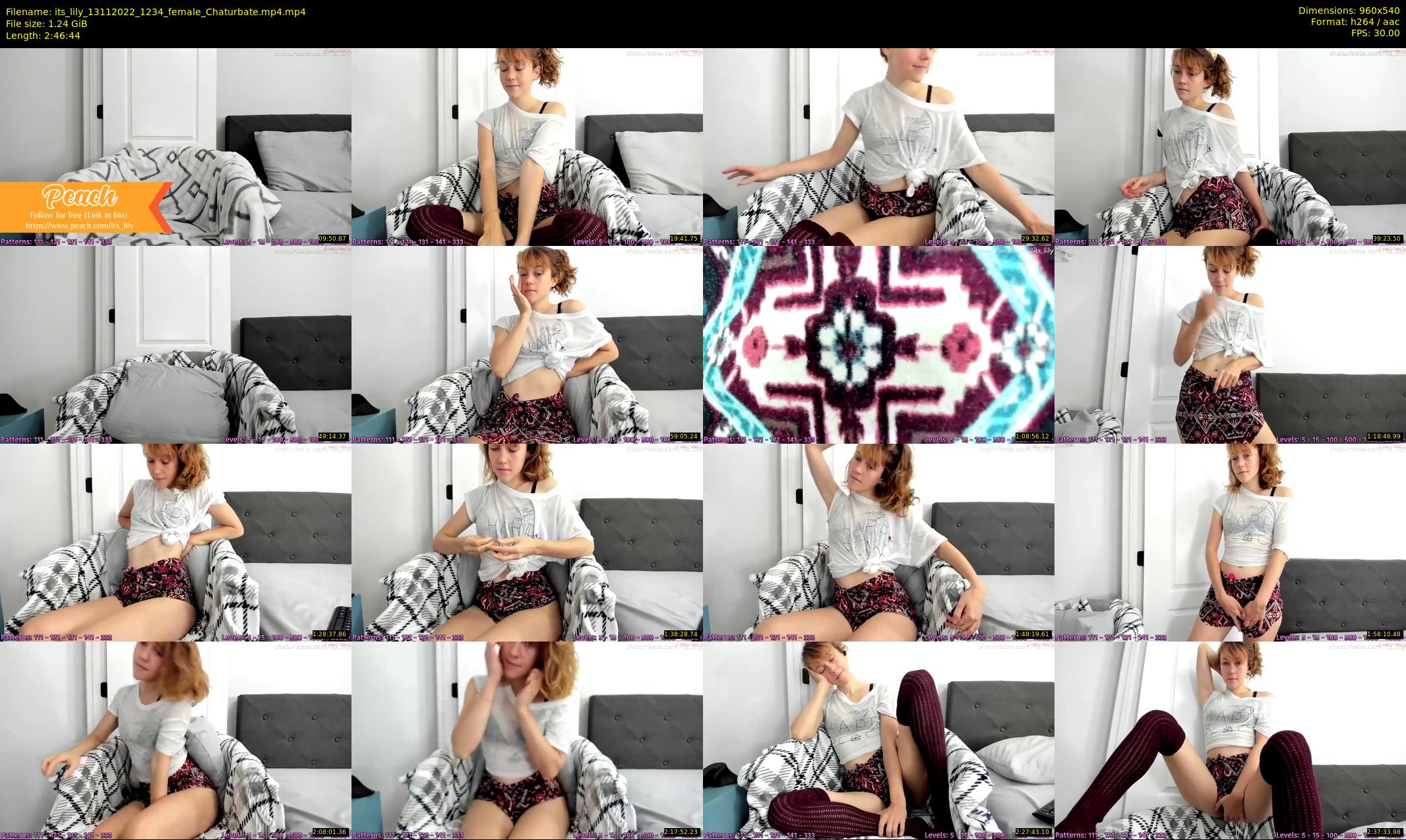 its_lily — 167 minute Chaturbate female cam show recording, 480p, Nov 13, 2022