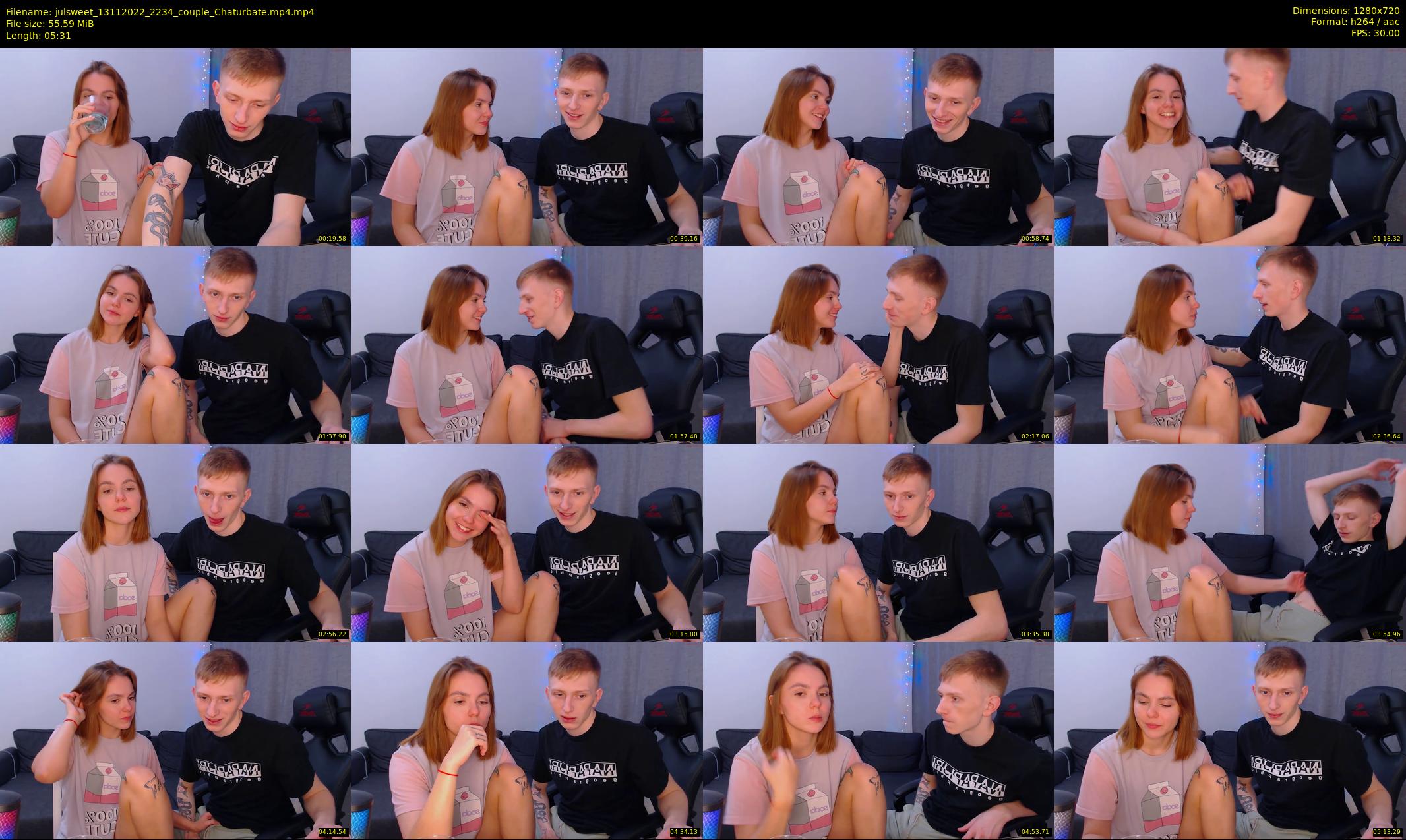 julsweet — 6 minute Chaturbate male cam show recording, 720p, Nov 13, 2022
