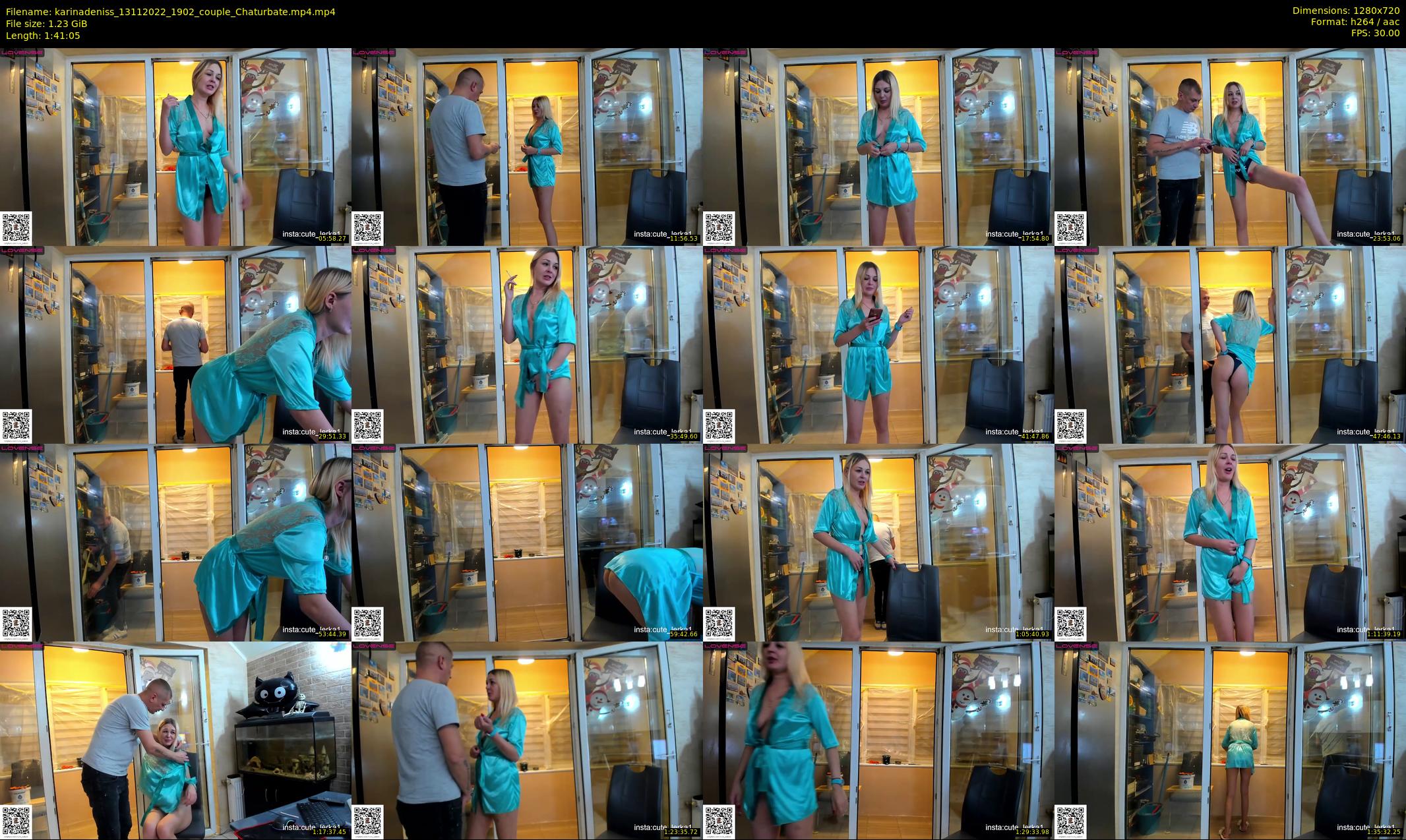 karinadeniss — 102 minute Chaturbate couple cam show recording, 720p, Nov 13, 2022
