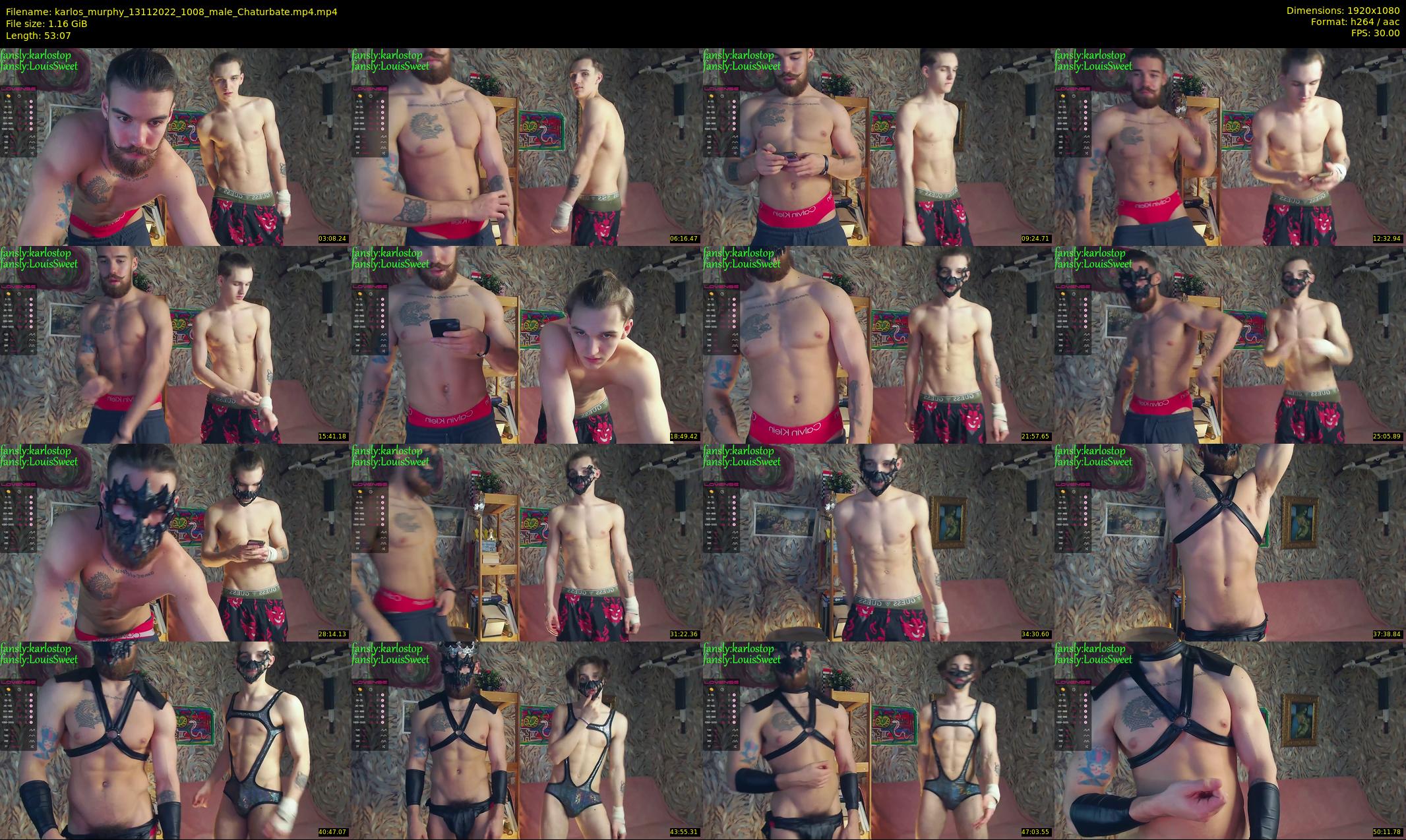 karlos_murphy — 54 minute Chaturbate male cam show recording, 1080p, Nov 13, 2022