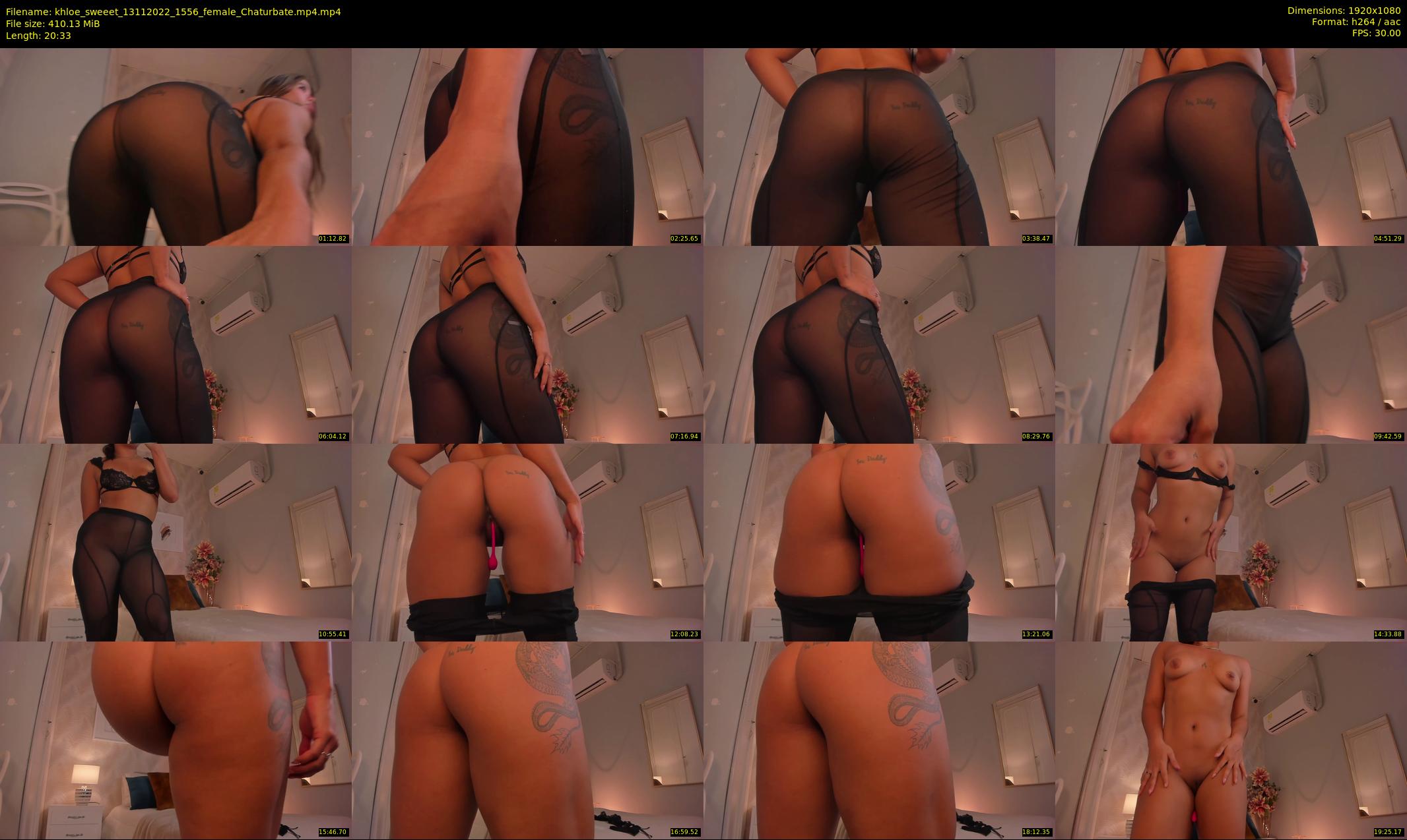 khloe_sweeet — 21 minute Chaturbate female cam show recording, 1080p, Nov 13, 2022