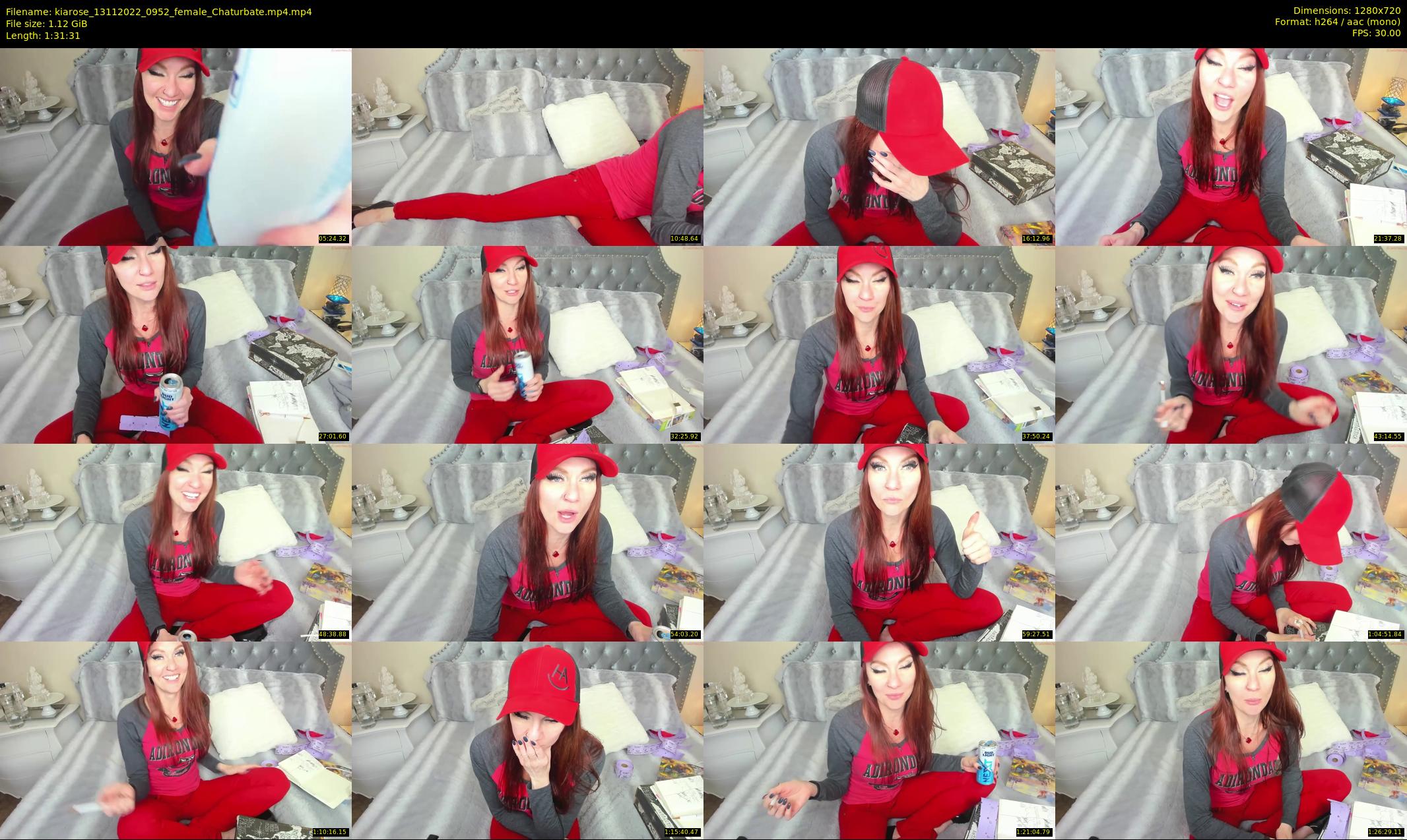 kiarose — 92 minute Chaturbate female cam show recording, 720p, Nov 13, 2022