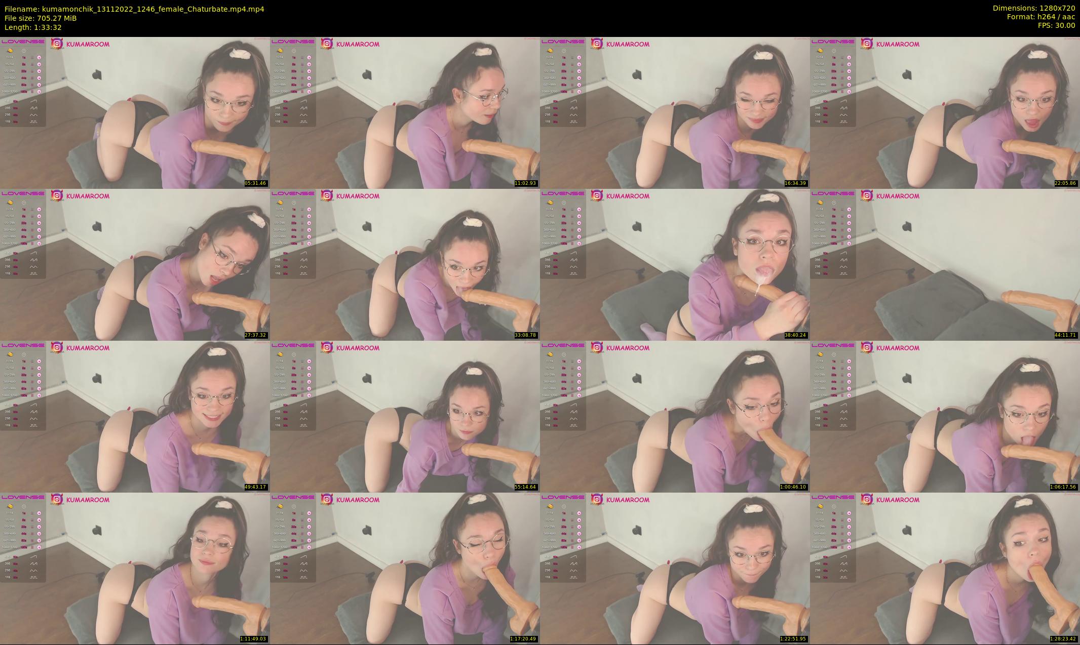 kumamonchik — 94 minute Chaturbate couple cam show recording, 720p, Nov 13, 2022