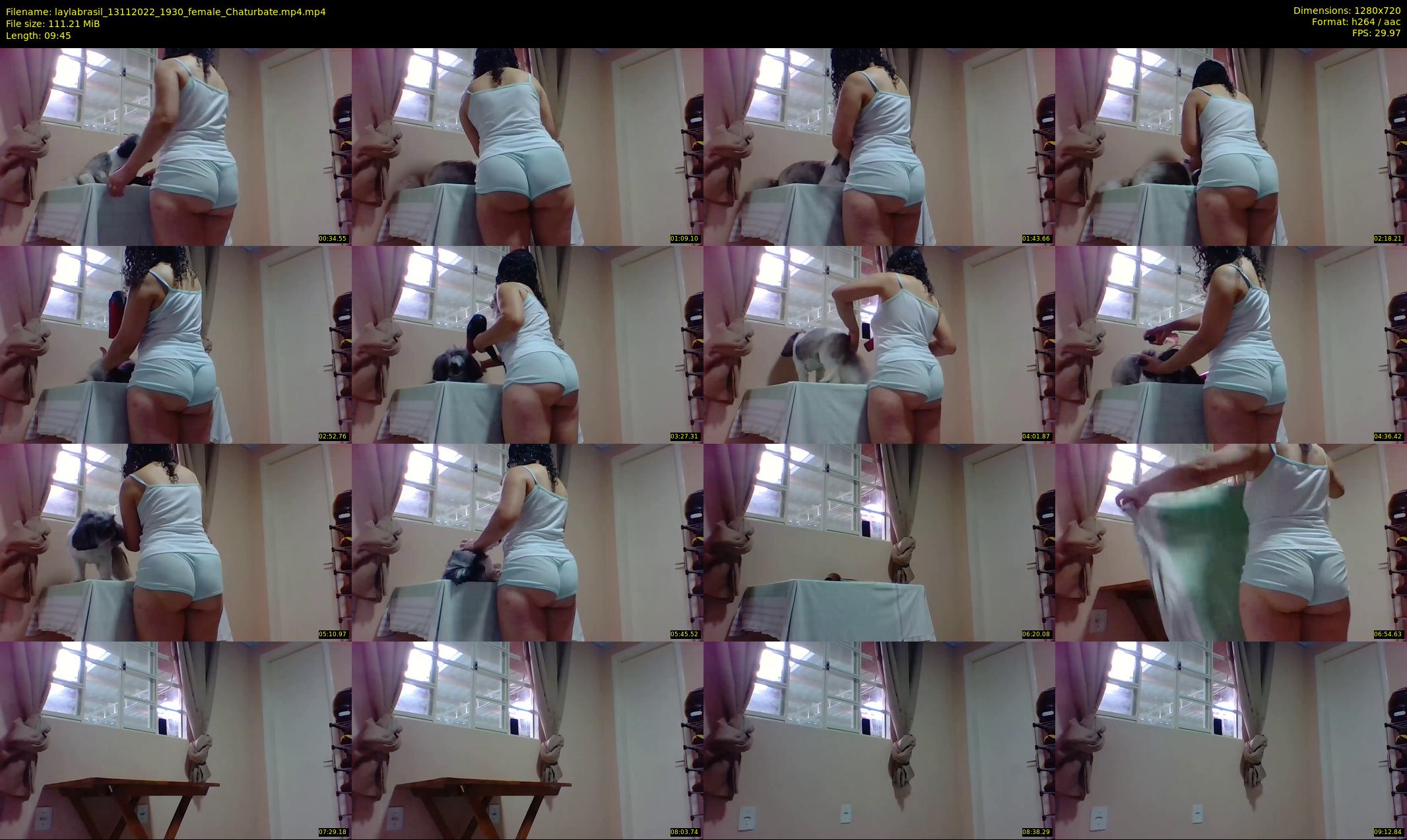 laylabrasil — 10 minute Chaturbate female cam show recording, 720p, Nov 13, 2022