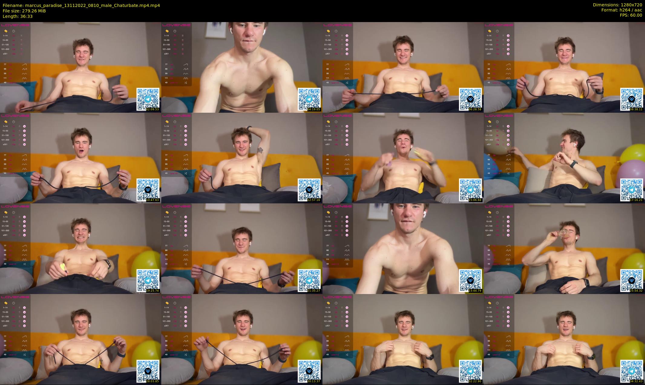 marcus_paradise — 37 minute Chaturbate male cam show recording, 720p, Nov 13, 2022