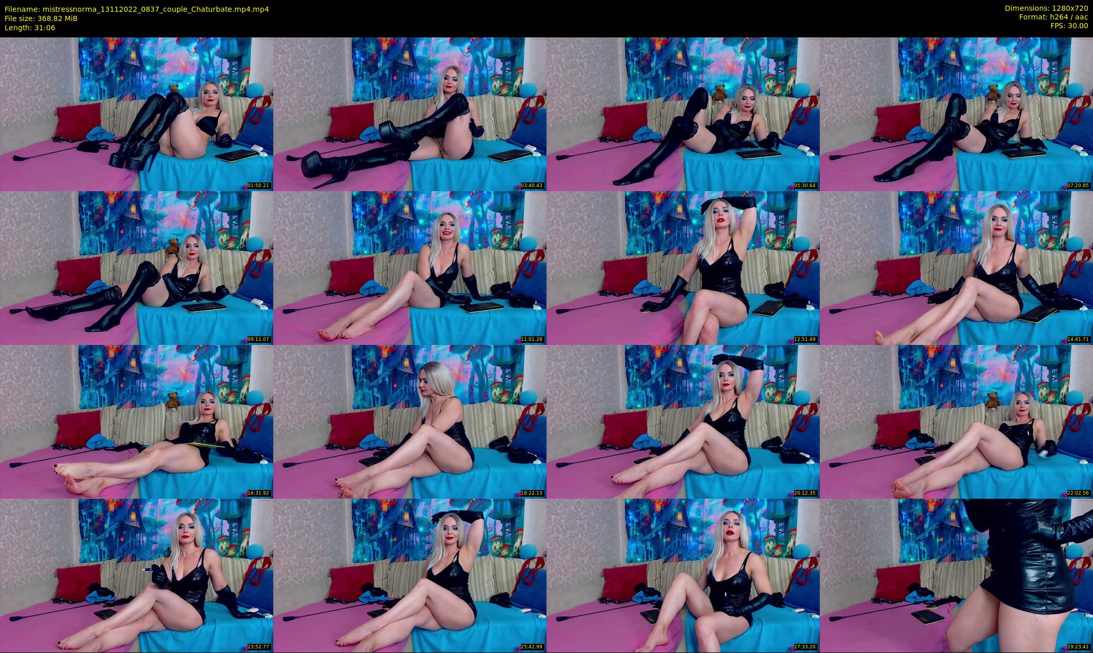 mistressnorma — 32 minute Chaturbate female cam show recording, 720p, Nov 13, 2022
