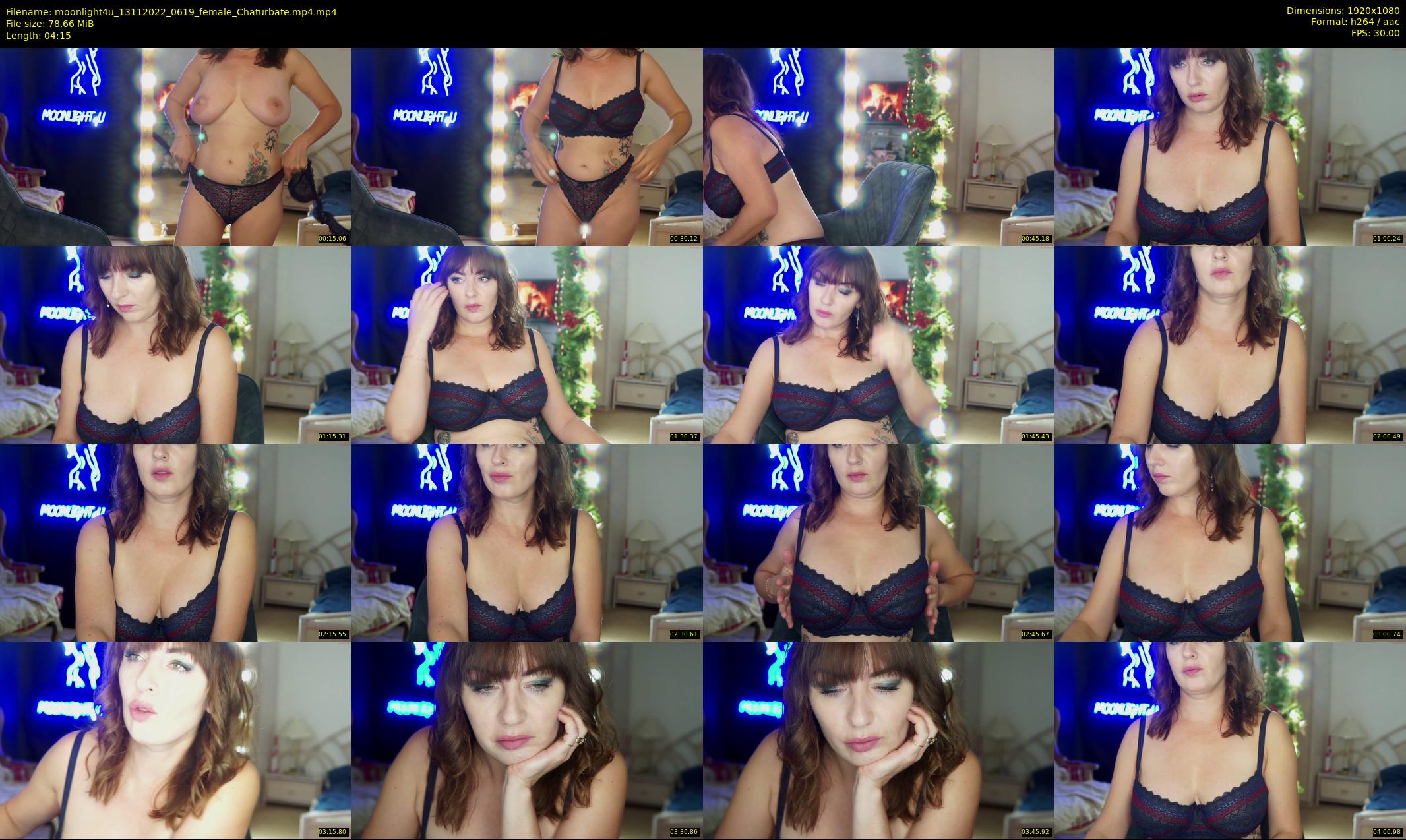 moonlight4u — 5 minute Chaturbate female cam show recording, 1080p, Nov 13, 2022