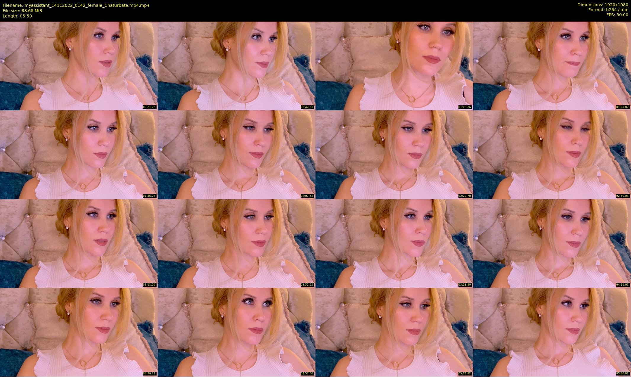 myassistant — 6 minute Chaturbate female cam show recording, 1080p, Nov 14, 2022