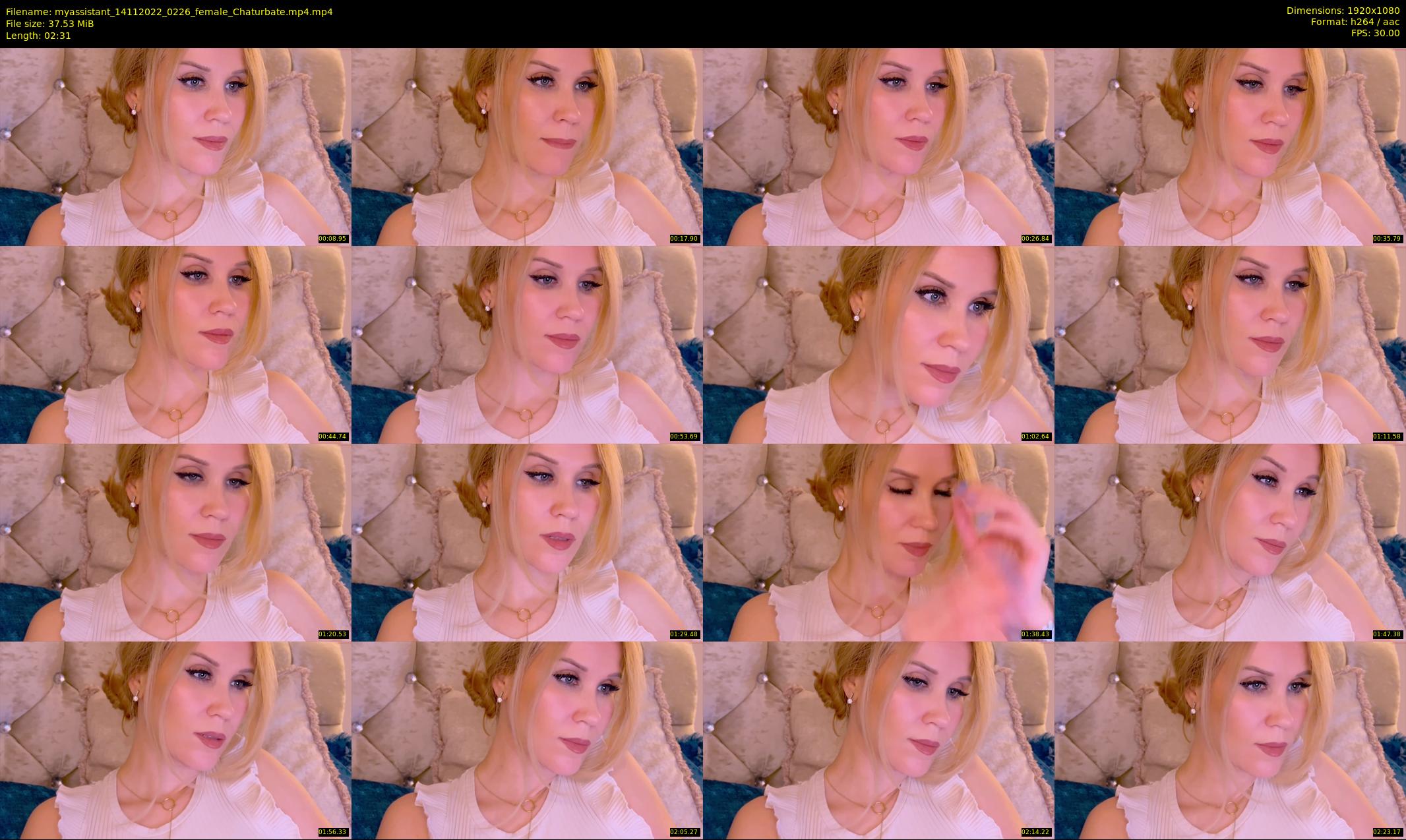 myassistant — 3 minute Chaturbate female cam show recording, 1080p, Nov 14, 2022