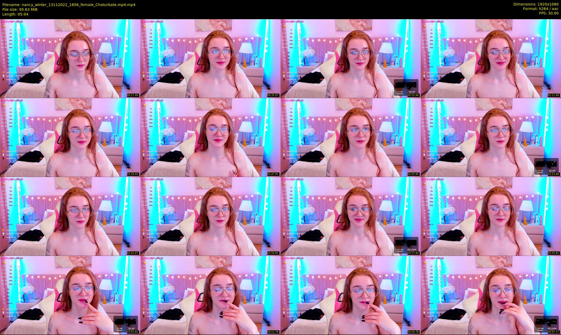 nancy_winter — 6 minute Chaturbate female cam show recording, 1080p, Nov 13, 2022