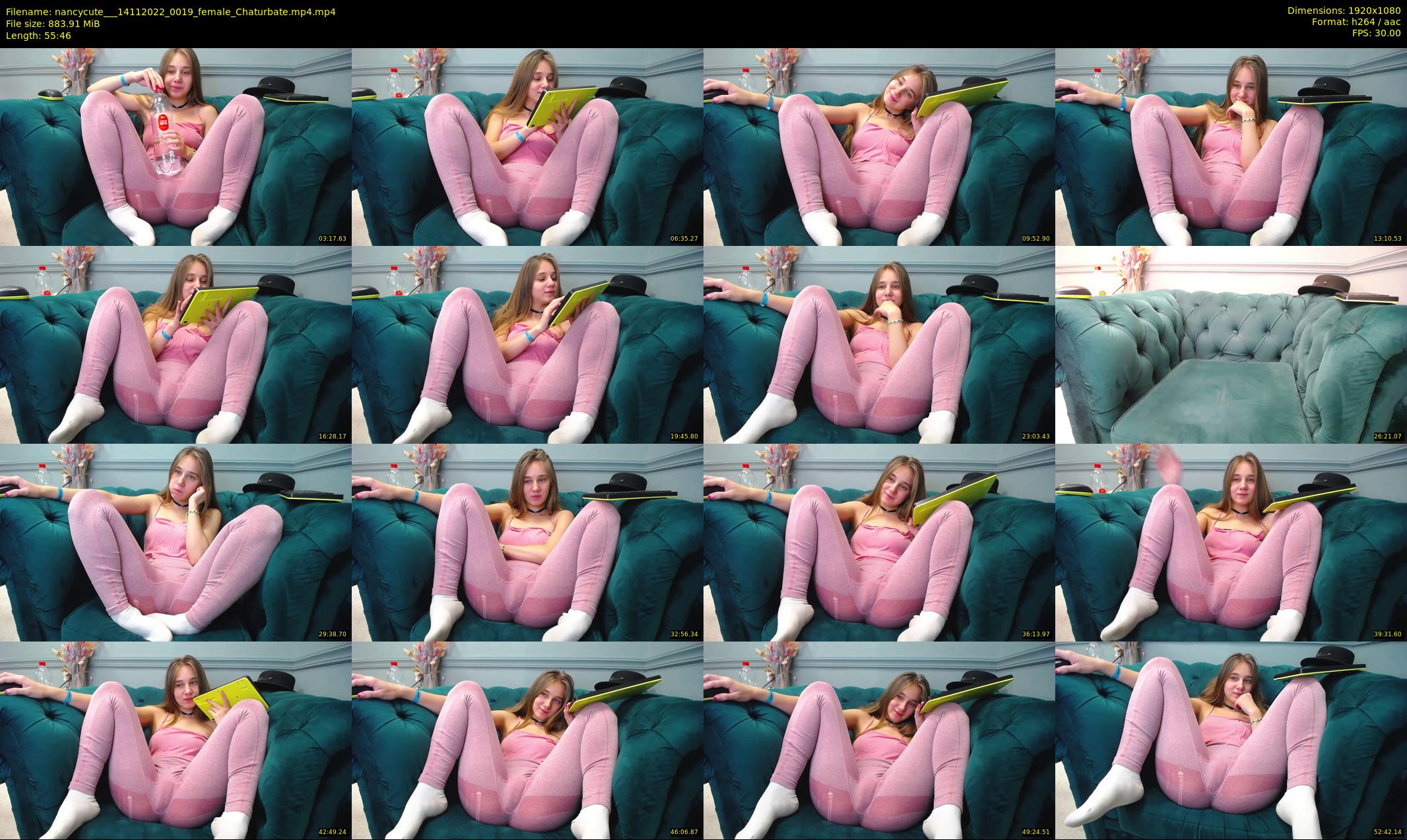 nancycute__ — 56 minute Chaturbate female cam show recording, 1080p, Nov 14, 2022