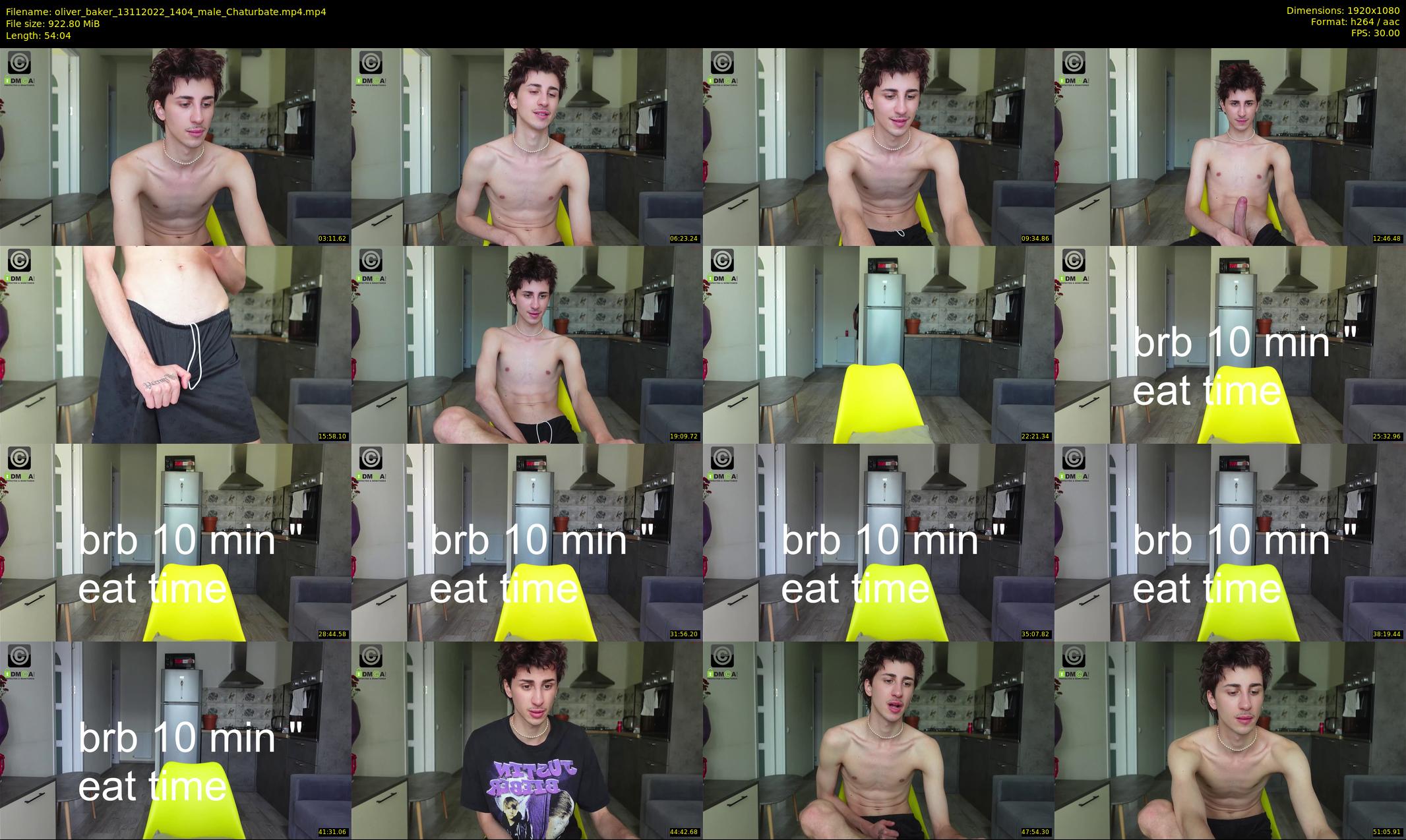 oliver_baker — 55 minute Chaturbate male cam show recording, 1080p, Nov 13, 2022
