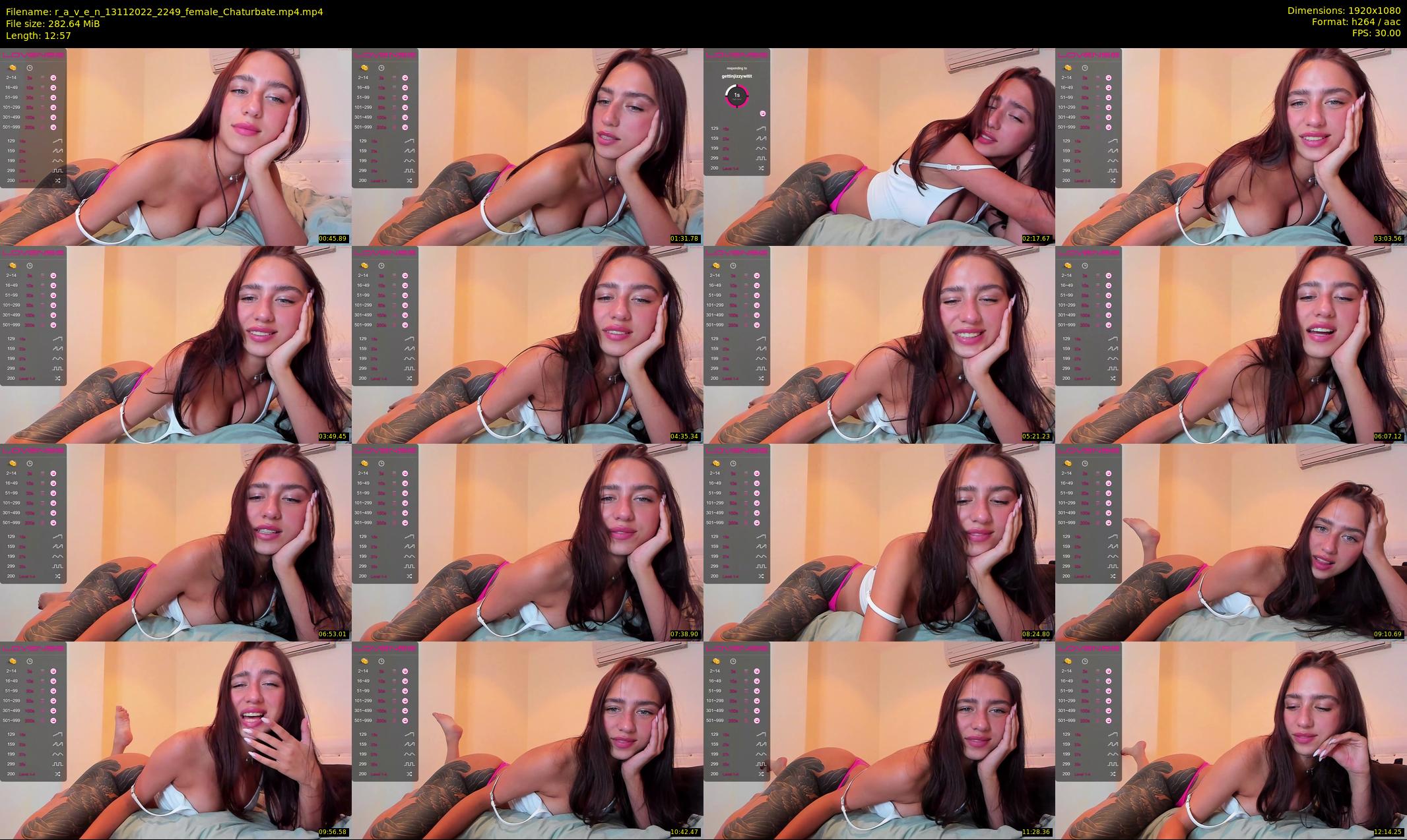 r_a_v_e_n — 13 minute Chaturbate female cam show recording, 1080p, Nov 13, 2022
