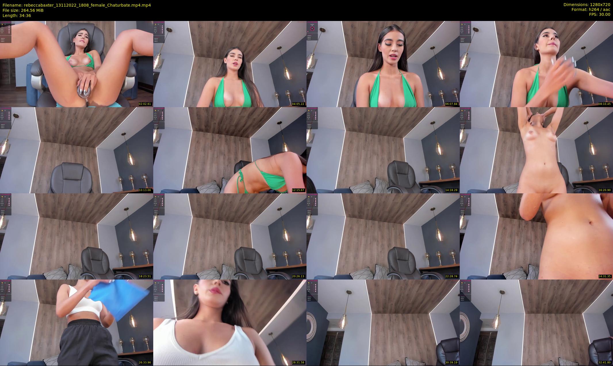 rebeccabaxter — 35 minute Chaturbate female cam show recording, 720p, Nov 13, 2022