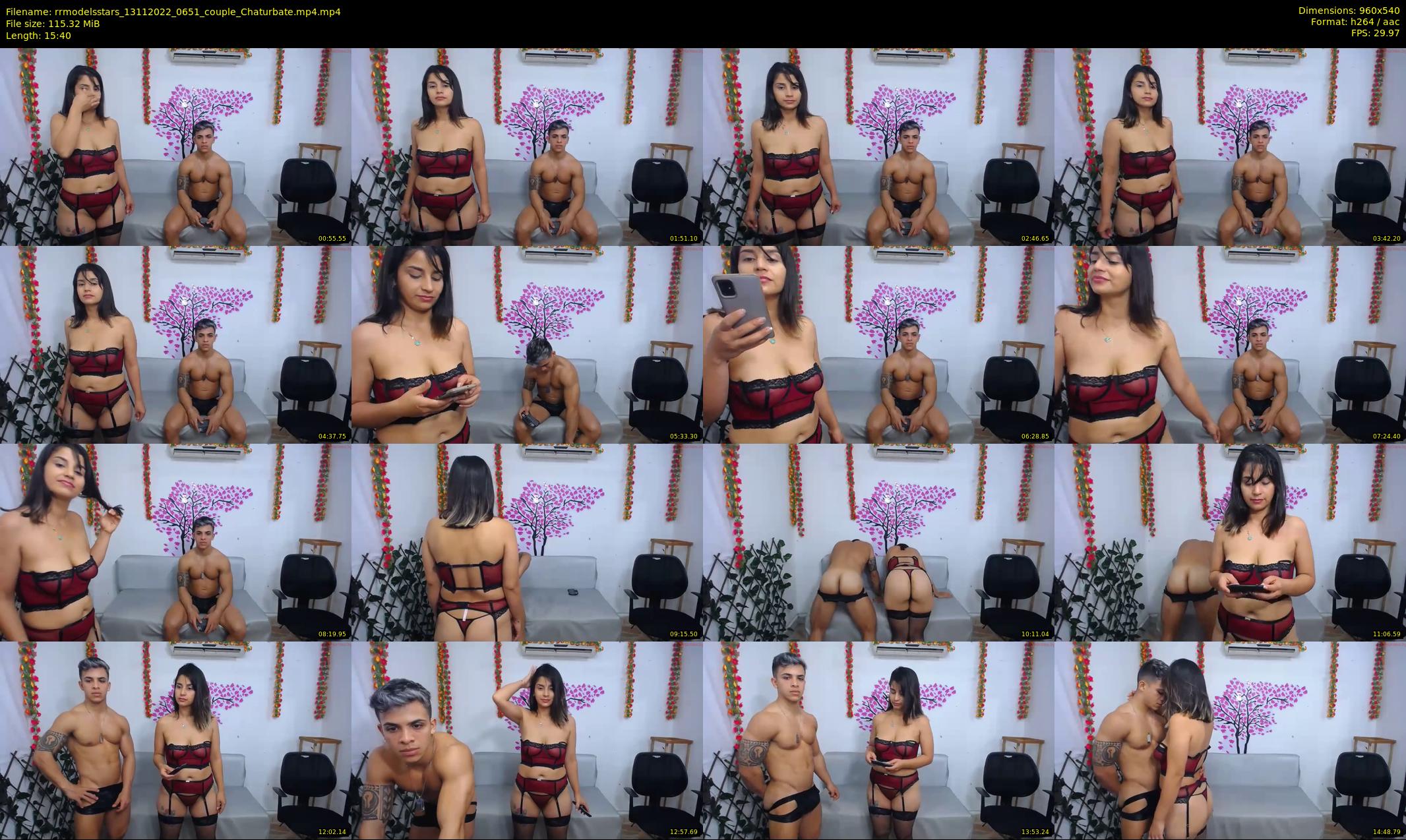 rrmodelsstars — 16 minute Chaturbate couple cam show recording, 480p, Nov 13, 2022