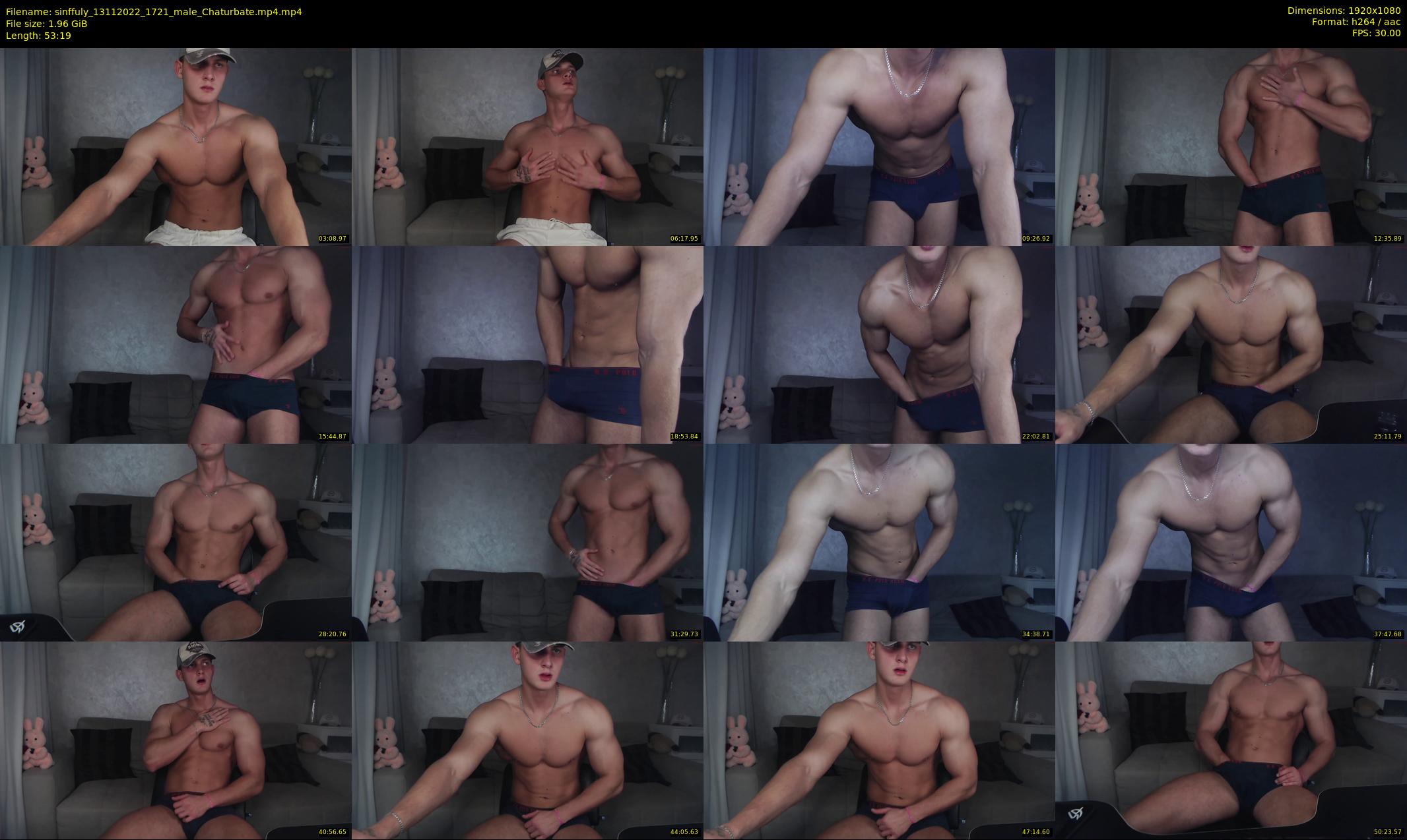 sinffuly — 54 minute Chaturbate male cam show recording, 1080p, Nov 13, 2022