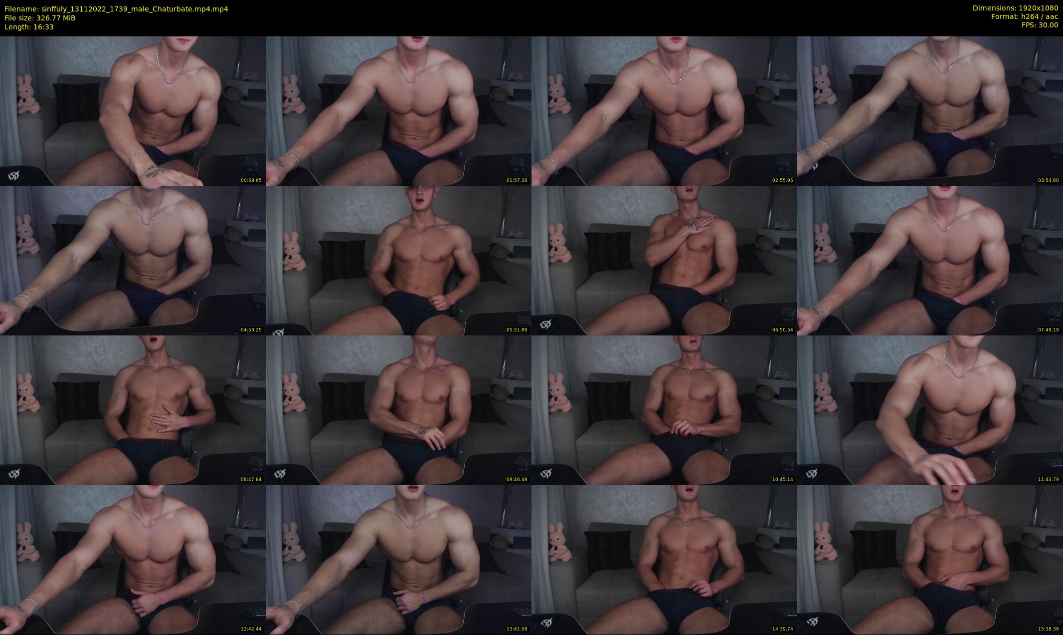 sinffuly — 17 minute Chaturbate male cam show recording, 1080p, Nov 13, 2022