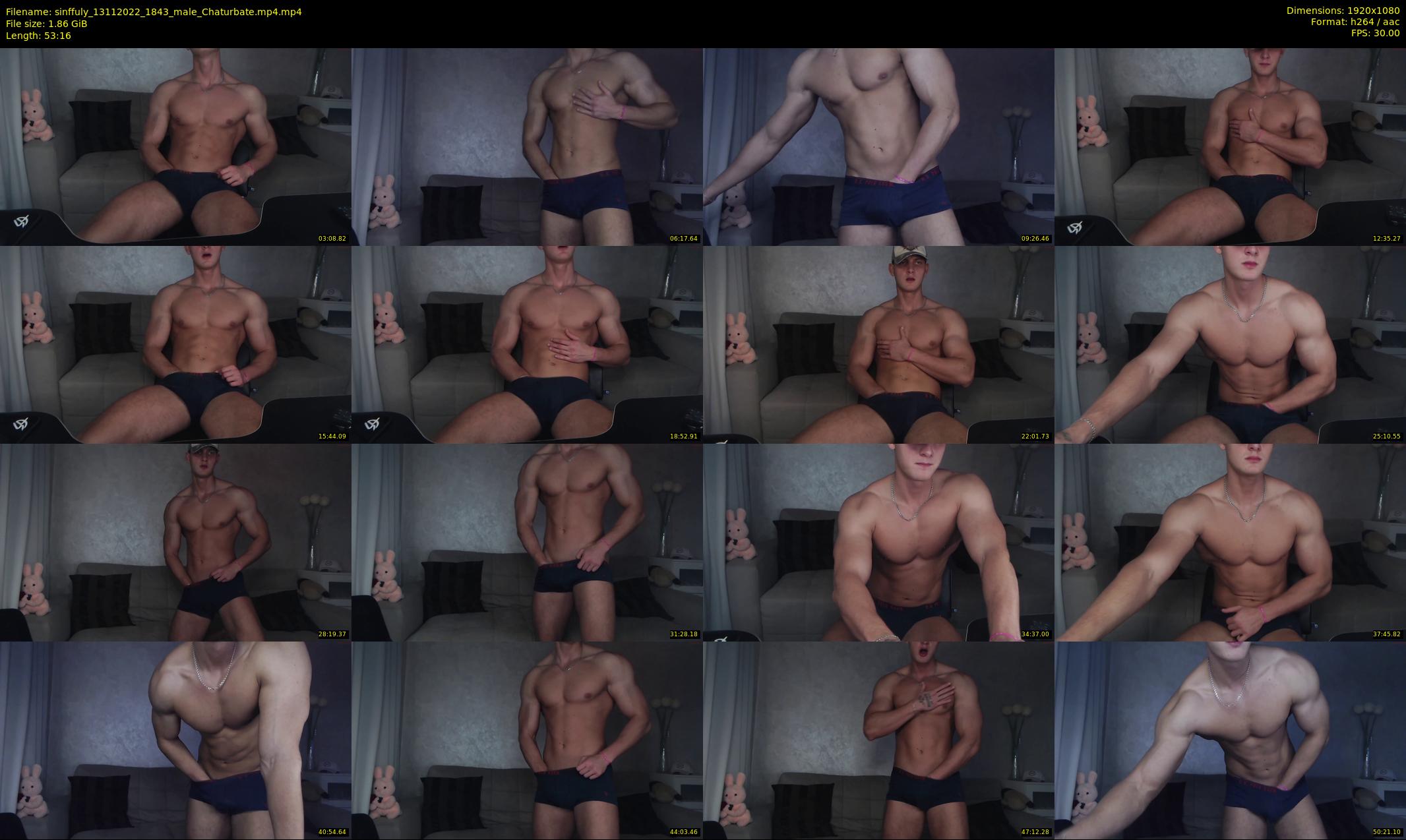 sinffuly — 54 minute Chaturbate male cam show recording, 1080p, Nov 13, 2022