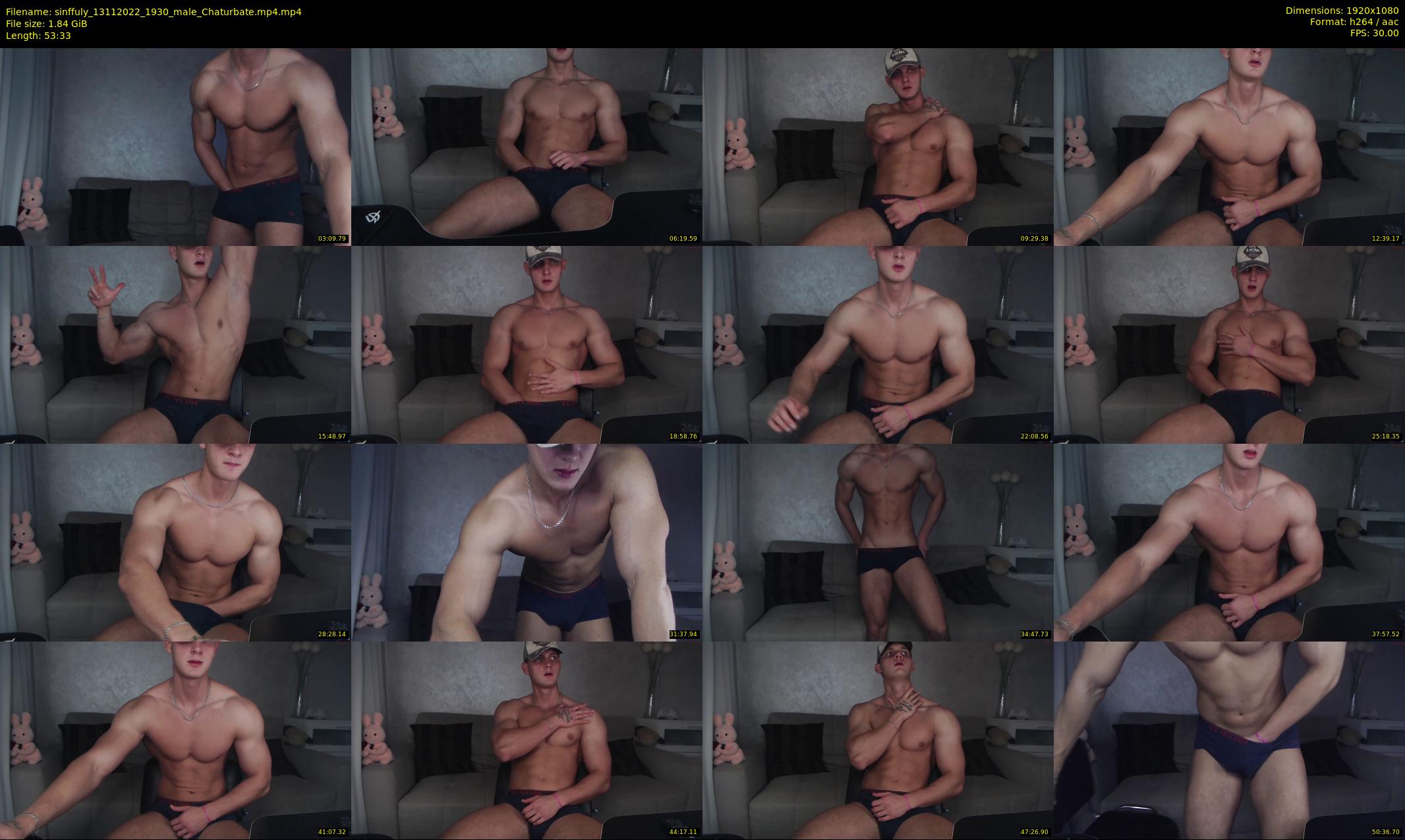 sinffuly — 54 minute Chaturbate male cam show recording, 1080p, Nov 13, 2022